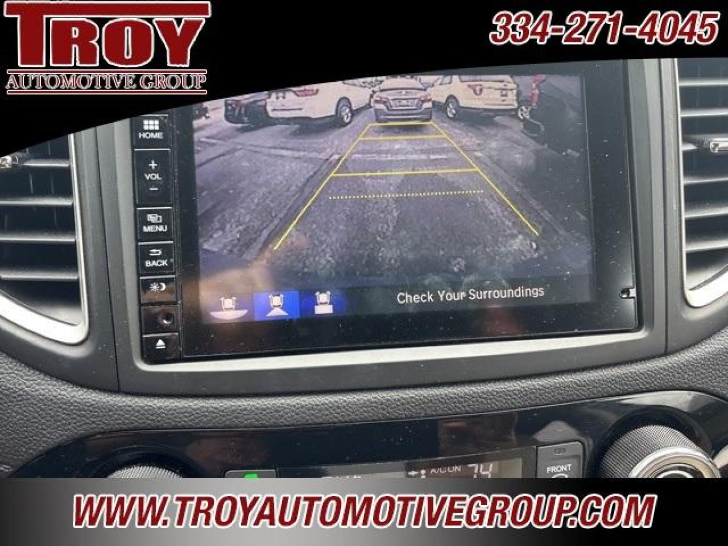 2016 Obsidian Blue Pearl /Beige Honda CR-V Touring (5J6RM4H96GL) with an 2.4L I4 DOHC 16V i-VTEC engine, CVT transmission, located at 6812 Atlanta Hwy, Montgomery, AL, 36117, (334) 271-4045, 32.382118, -86.178673 - Priced below KBB Fair Purchase Price!<br><br>Obsidian Blue Pearl 2016 Honda CR-V Touring AWD 2.4L I4 DOHC 16V i-VTEC CVT<br><br>Financing Available---Top Value for Trades.<br><br>25/31 City/Highway MPG<br><br><br>Awards:<br> * 2016 IIHS Top Safety Pick+ (With Touring Model) * 2016 KBB.com Brand I - Photo#20