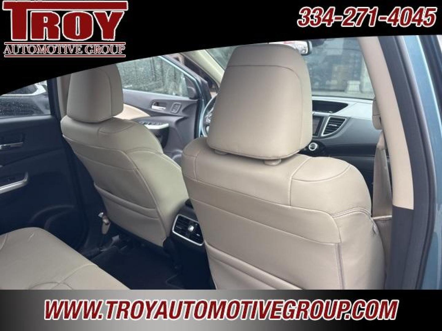 2016 Obsidian Blue Pearl /Beige Honda CR-V Touring (5J6RM4H96GL) with an 2.4L I4 DOHC 16V i-VTEC engine, CVT transmission, located at 6812 Atlanta Hwy, Montgomery, AL, 36117, (334) 271-4045, 32.382118, -86.178673 - Priced below KBB Fair Purchase Price!<br><br>Obsidian Blue Pearl 2016 Honda CR-V Touring AWD 2.4L I4 DOHC 16V i-VTEC CVT<br><br>Financing Available---Top Value for Trades.<br><br>25/31 City/Highway MPG<br><br><br>Awards:<br> * 2016 IIHS Top Safety Pick+ (With Touring Model) * 2016 KBB.com Brand I - Photo#25