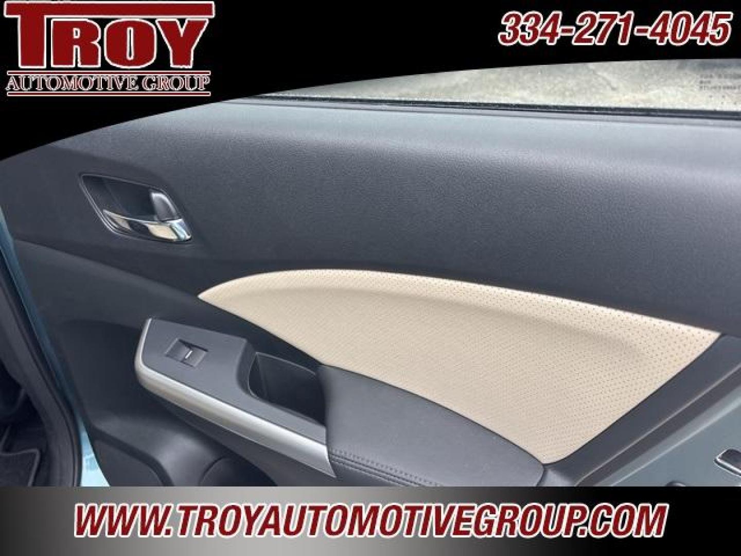 2016 Obsidian Blue Pearl /Beige Honda CR-V Touring (5J6RM4H96GL) with an 2.4L I4 DOHC 16V i-VTEC engine, CVT transmission, located at 6812 Atlanta Hwy, Montgomery, AL, 36117, (334) 271-4045, 32.382118, -86.178673 - Priced below KBB Fair Purchase Price!<br><br>Obsidian Blue Pearl 2016 Honda CR-V Touring AWD 2.4L I4 DOHC 16V i-VTEC CVT<br><br>Financing Available---Top Value for Trades.<br><br>25/31 City/Highway MPG<br><br><br>Awards:<br> * 2016 IIHS Top Safety Pick+ (With Touring Model) * 2016 KBB.com Brand I - Photo#26