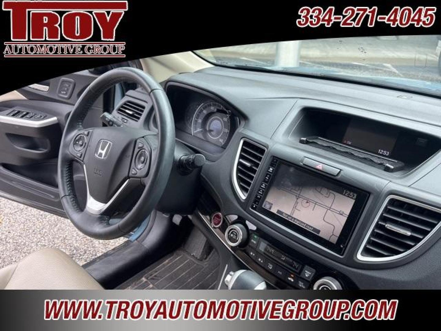 2016 Obsidian Blue Pearl /Beige Honda CR-V Touring (5J6RM4H96GL) with an 2.4L I4 DOHC 16V i-VTEC engine, CVT transmission, located at 6812 Atlanta Hwy, Montgomery, AL, 36117, (334) 271-4045, 32.382118, -86.178673 - Priced below KBB Fair Purchase Price!<br><br>Obsidian Blue Pearl 2016 Honda CR-V Touring AWD 2.4L I4 DOHC 16V i-VTEC CVT<br><br>Financing Available---Top Value for Trades.<br><br>25/31 City/Highway MPG<br><br><br>Awards:<br> * 2016 IIHS Top Safety Pick+ (With Touring Model) * 2016 KBB.com Brand I - Photo#29