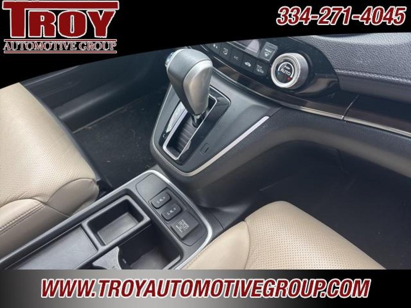 2016 Obsidian Blue Pearl /Beige Honda CR-V Touring (5J6RM4H96GL) with an 2.4L I4 DOHC 16V i-VTEC engine, CVT transmission, located at 6812 Atlanta Hwy, Montgomery, AL, 36117, (334) 271-4045, 32.382118, -86.178673 - Priced below KBB Fair Purchase Price!<br><br>Obsidian Blue Pearl 2016 Honda CR-V Touring AWD 2.4L I4 DOHC 16V i-VTEC CVT<br><br>Financing Available---Top Value for Trades.<br><br>25/31 City/Highway MPG<br><br><br>Awards:<br> * 2016 IIHS Top Safety Pick+ (With Touring Model) * 2016 KBB.com Brand I - Photo#37