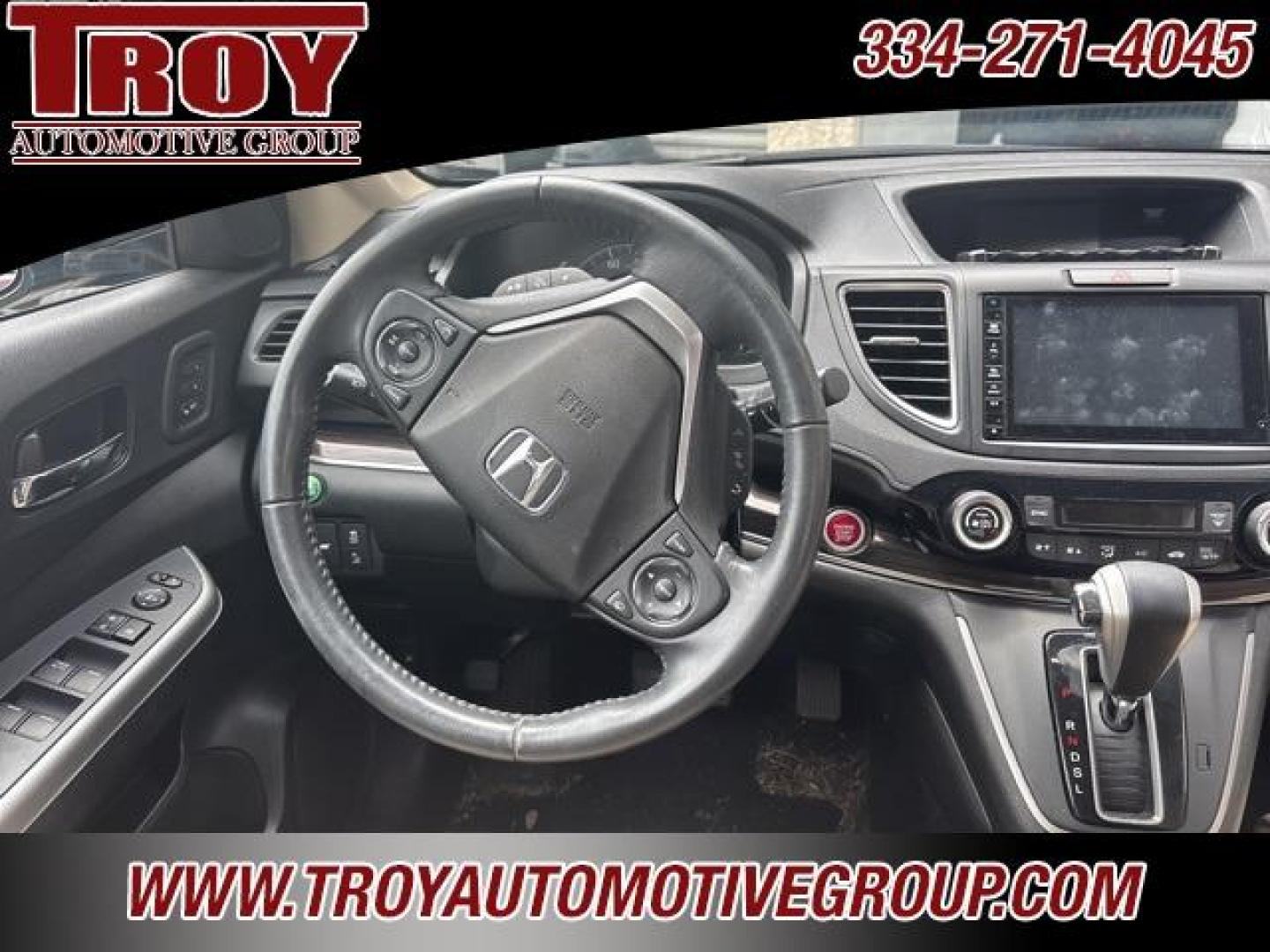 2016 Obsidian Blue Pearl /Beige Honda CR-V Touring (5J6RM4H96GL) with an 2.4L I4 DOHC 16V i-VTEC engine, CVT transmission, located at 6812 Atlanta Hwy, Montgomery, AL, 36117, (334) 271-4045, 32.382118, -86.178673 - Priced below KBB Fair Purchase Price!<br><br>Obsidian Blue Pearl 2016 Honda CR-V Touring AWD 2.4L I4 DOHC 16V i-VTEC CVT<br><br>Financing Available---Top Value for Trades.<br><br>25/31 City/Highway MPG<br><br><br>Awards:<br> * 2016 IIHS Top Safety Pick+ (With Touring Model) * 2016 KBB.com Brand I - Photo#41