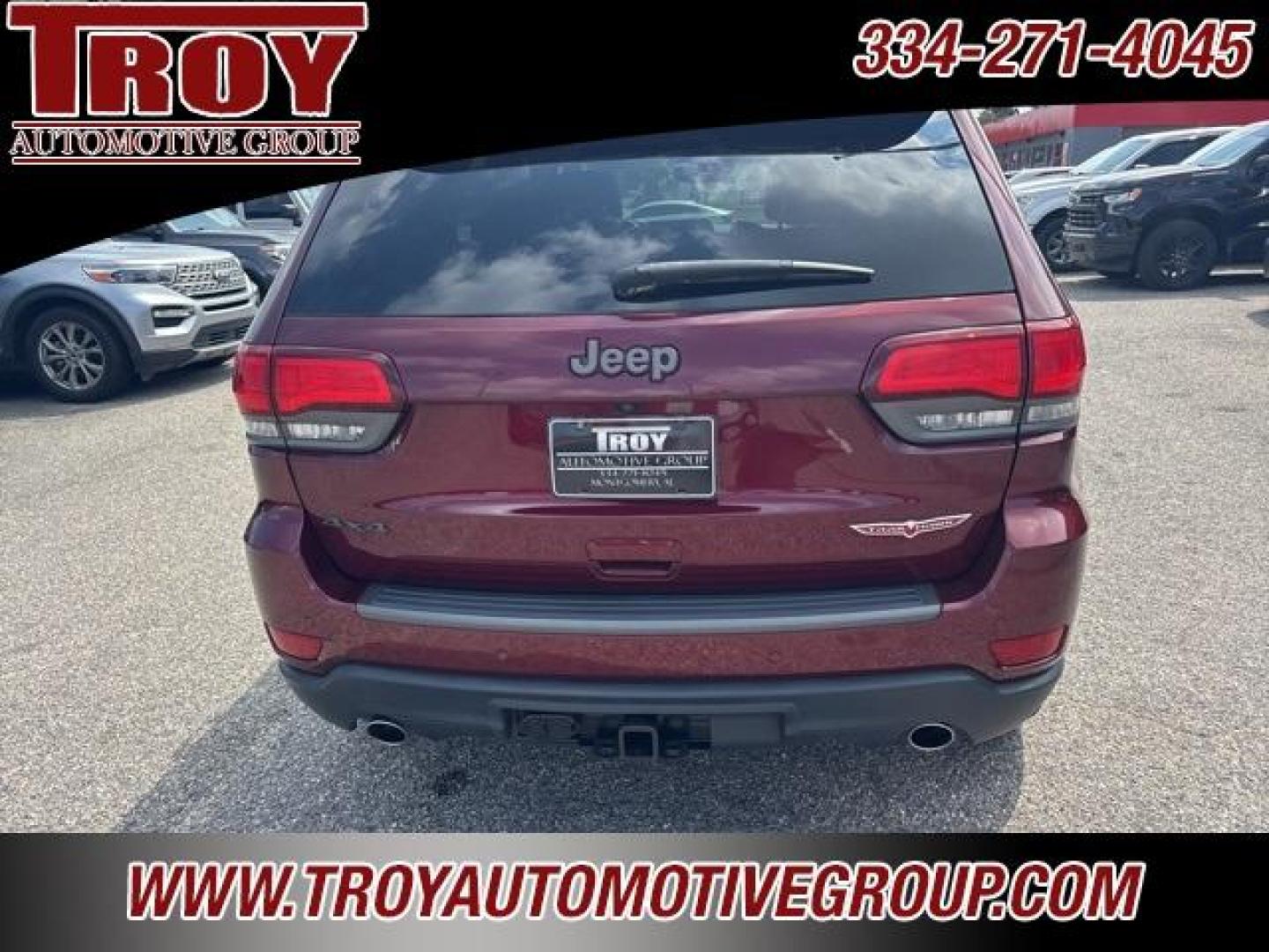 2017 Velvet Red Pearlcoat /Black Jeep Grand Cherokee Trailhawk (1C4RJFLG6HC) with an 3.6L V6 24V VVT engine, Automatic transmission, located at 6812 Atlanta Hwy, Montgomery, AL, 36117, (334) 271-4045, 32.382118, -86.178673 - 1-Owner!!<br>Power Sunroof!!<br>Tow Package!!<br>Blind Spot Monitors!!<br> - Photo#12