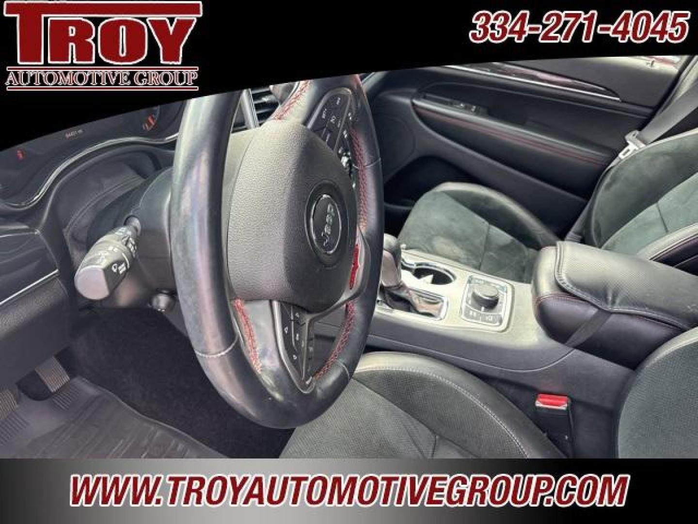 2017 Velvet Red Pearlcoat /Black Jeep Grand Cherokee Trailhawk (1C4RJFLG6HC) with an 3.6L V6 24V VVT engine, Automatic transmission, located at 6812 Atlanta Hwy, Montgomery, AL, 36117, (334) 271-4045, 32.382118, -86.178673 - 1-Owner!!<br>Power Sunroof!!<br>Tow Package!!<br>Blind Spot Monitors!!<br> - Photo#37
