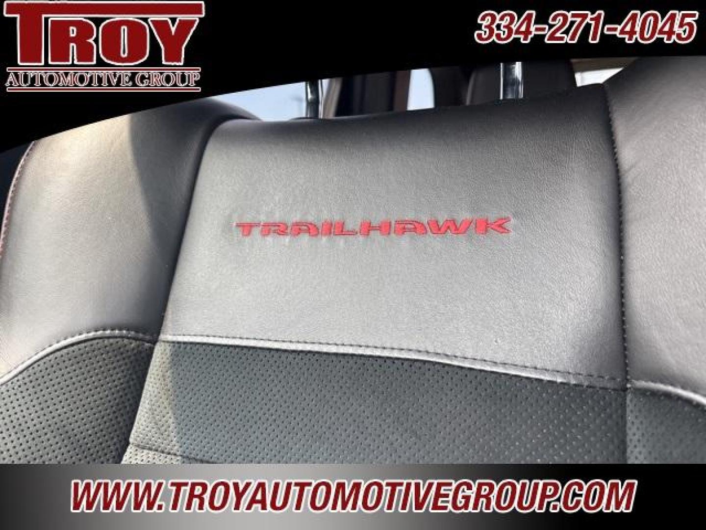 2017 Velvet Red Pearlcoat /Black Jeep Grand Cherokee Trailhawk (1C4RJFLG6HC) with an 3.6L V6 24V VVT engine, Automatic transmission, located at 6812 Atlanta Hwy, Montgomery, AL, 36117, (334) 271-4045, 32.382118, -86.178673 - 1-Owner!!<br>Power Sunroof!!<br>Tow Package!!<br>Blind Spot Monitors!!<br> - Photo#51