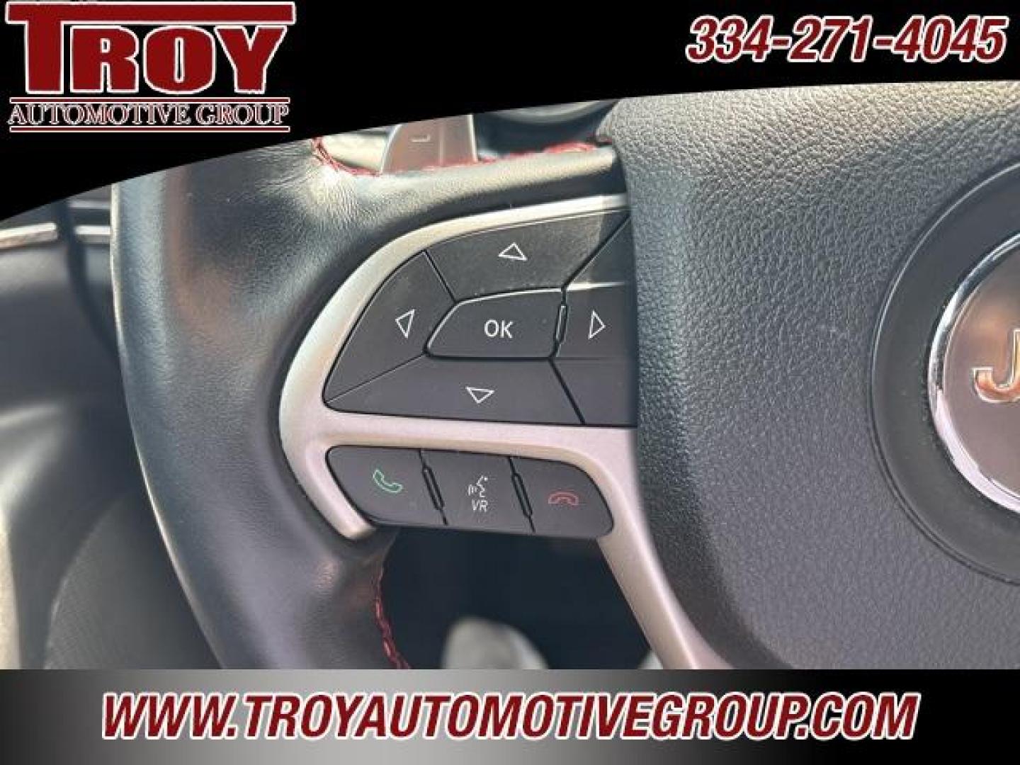 2017 Velvet Red Pearlcoat /Black Jeep Grand Cherokee Trailhawk (1C4RJFLG6HC) with an 3.6L V6 24V VVT engine, Automatic transmission, located at 6812 Atlanta Hwy, Montgomery, AL, 36117, (334) 271-4045, 32.382118, -86.178673 - 1-Owner!!<br>Power Sunroof!!<br>Tow Package!!<br>Blind Spot Monitors!!<br> - Photo#54