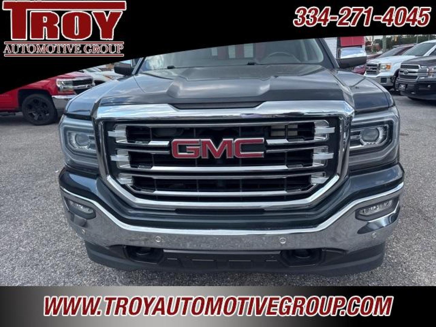 2018 Dark Slate Metallic /Cocoa/Dune GMC Sierra 1500 SLT (3GTU2NEC1JG) with an EcoTec3 5.3L V8 engine, Automatic transmission, located at 6812 Atlanta Hwy, Montgomery, AL, 36117, (334) 271-4045, 32.382118, -86.178673 - Navigation!!<br>Leveling Kit!!<br>Heated/Cooled Seats!!<br>Park Sensors!!<br>Spray N Bedliner!!<br>Tow Package!!<br>Dark Slate Metallic 2018 GMC Sierra 1500 SLT 4WD EcoTec3 5.3L V8 8-Speed Automatic with Overdrive<br><br>Financing Available---Top Value for Trades - Photo#6