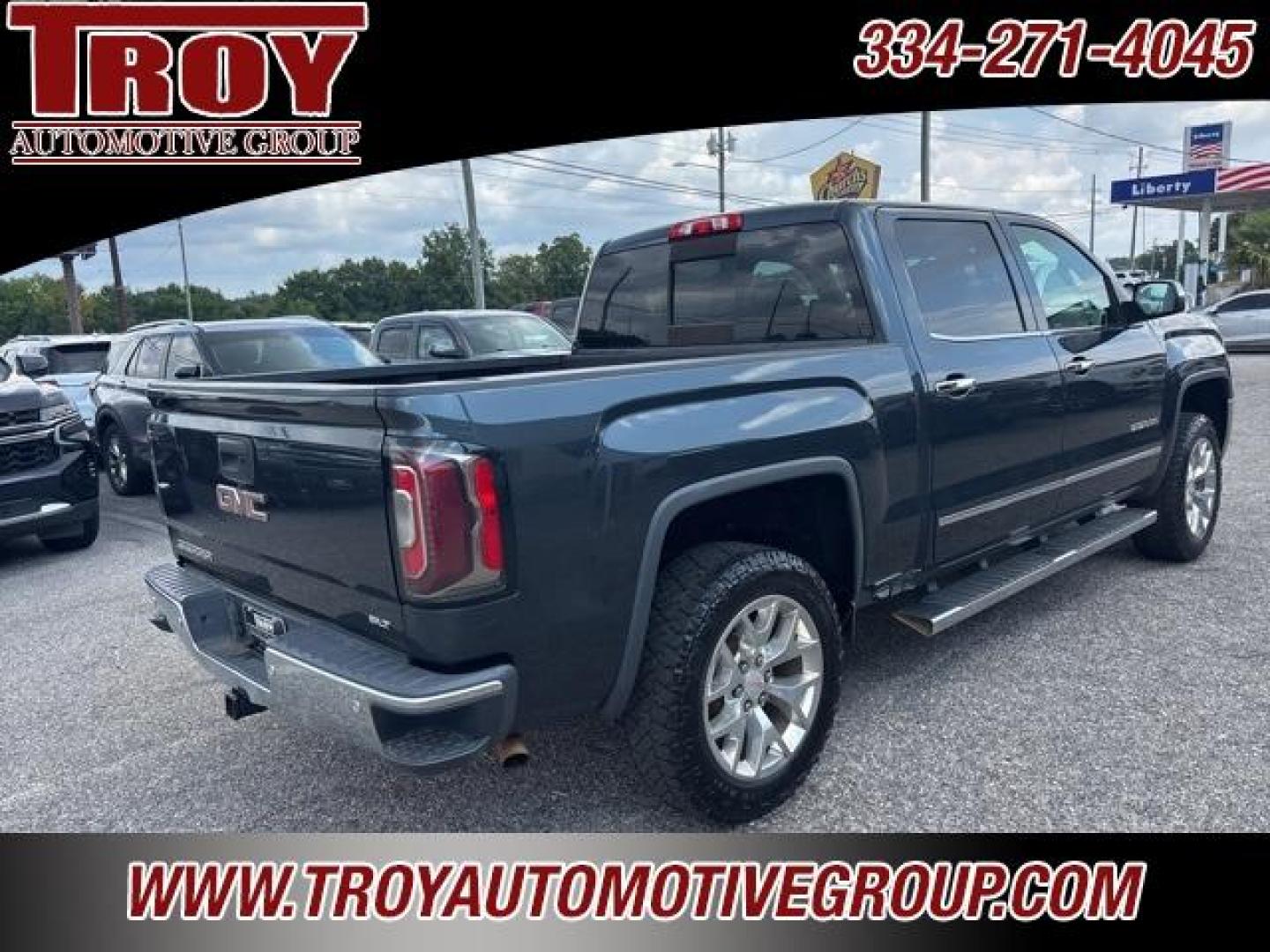 2018 Dark Slate Metallic /Cocoa/Dune GMC Sierra 1500 SLT (3GTU2NEC1JG) with an EcoTec3 5.3L V8 engine, Automatic transmission, located at 6812 Atlanta Hwy, Montgomery, AL, 36117, (334) 271-4045, 32.382118, -86.178673 - Navigation!!<br>Leveling Kit!!<br>Heated/Cooled Seats!!<br>Park Sensors!!<br>Spray N Bedliner!!<br>Tow Package!!<br>Dark Slate Metallic 2018 GMC Sierra 1500 SLT 4WD EcoTec3 5.3L V8 8-Speed Automatic with Overdrive<br><br>Financing Available---Top Value for Trades - Photo#13