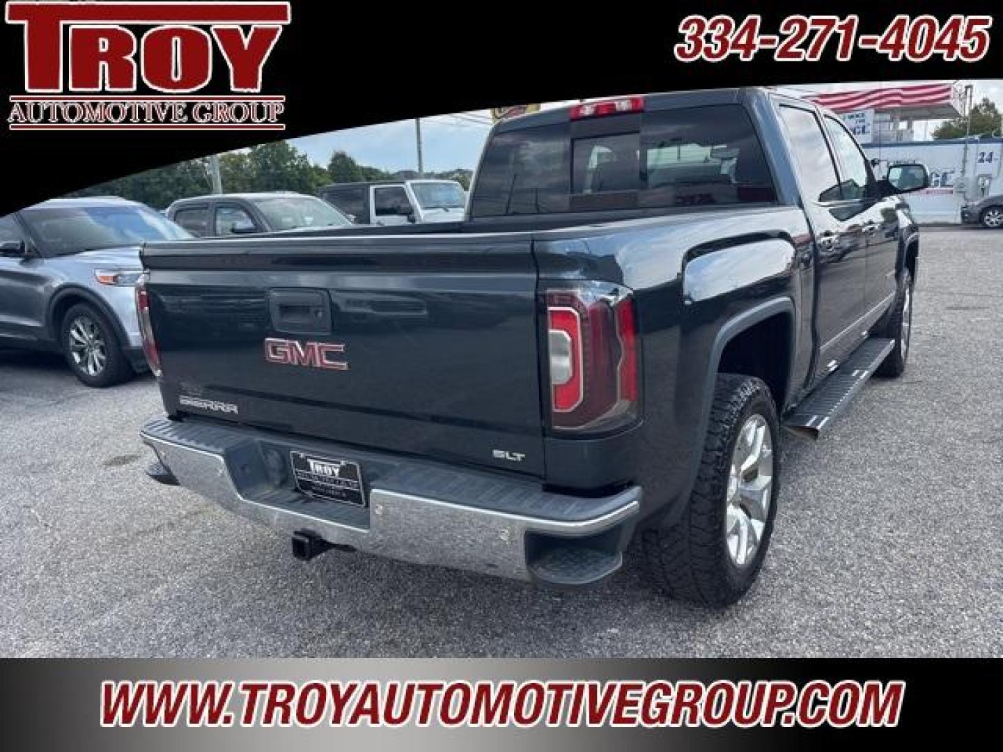 2018 Dark Slate Metallic /Cocoa/Dune GMC Sierra 1500 SLT (3GTU2NEC1JG) with an EcoTec3 5.3L V8 engine, Automatic transmission, located at 6812 Atlanta Hwy, Montgomery, AL, 36117, (334) 271-4045, 32.382118, -86.178673 - Navigation!!<br>Leveling Kit!!<br>Heated/Cooled Seats!!<br>Park Sensors!!<br>Spray N Bedliner!!<br>Tow Package!!<br>Dark Slate Metallic 2018 GMC Sierra 1500 SLT 4WD EcoTec3 5.3L V8 8-Speed Automatic with Overdrive<br><br>Financing Available---Top Value for Trades - Photo#14
