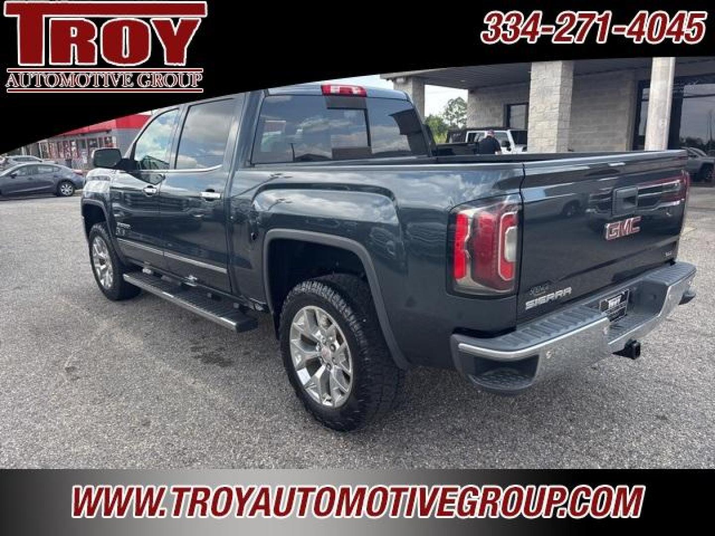 2018 Dark Slate Metallic /Cocoa/Dune GMC Sierra 1500 SLT (3GTU2NEC1JG) with an EcoTec3 5.3L V8 engine, Automatic transmission, located at 6812 Atlanta Hwy, Montgomery, AL, 36117, (334) 271-4045, 32.382118, -86.178673 - Navigation!!<br>Leveling Kit!!<br>Heated/Cooled Seats!!<br>Park Sensors!!<br>Spray N Bedliner!!<br>Tow Package!!<br>Dark Slate Metallic 2018 GMC Sierra 1500 SLT 4WD EcoTec3 5.3L V8 8-Speed Automatic with Overdrive<br><br>Financing Available---Top Value for Trades - Photo#17