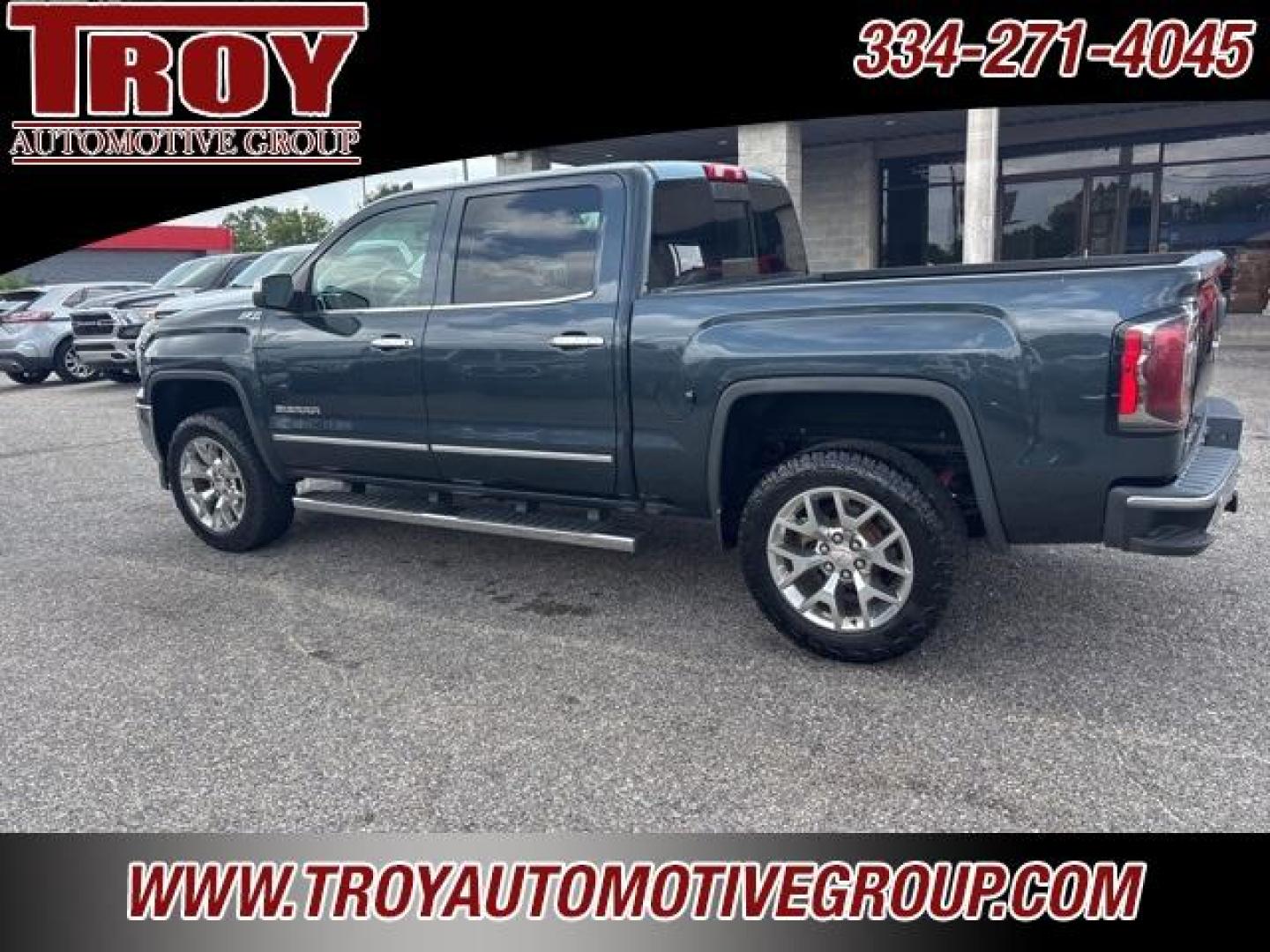 2018 Dark Slate Metallic /Cocoa/Dune GMC Sierra 1500 SLT (3GTU2NEC1JG) with an EcoTec3 5.3L V8 engine, Automatic transmission, located at 6812 Atlanta Hwy, Montgomery, AL, 36117, (334) 271-4045, 32.382118, -86.178673 - Navigation!!<br>Leveling Kit!!<br>Heated/Cooled Seats!!<br>Park Sensors!!<br>Spray N Bedliner!!<br>Tow Package!!<br>Dark Slate Metallic 2018 GMC Sierra 1500 SLT 4WD EcoTec3 5.3L V8 8-Speed Automatic with Overdrive<br><br>Financing Available---Top Value for Trades - Photo#18
