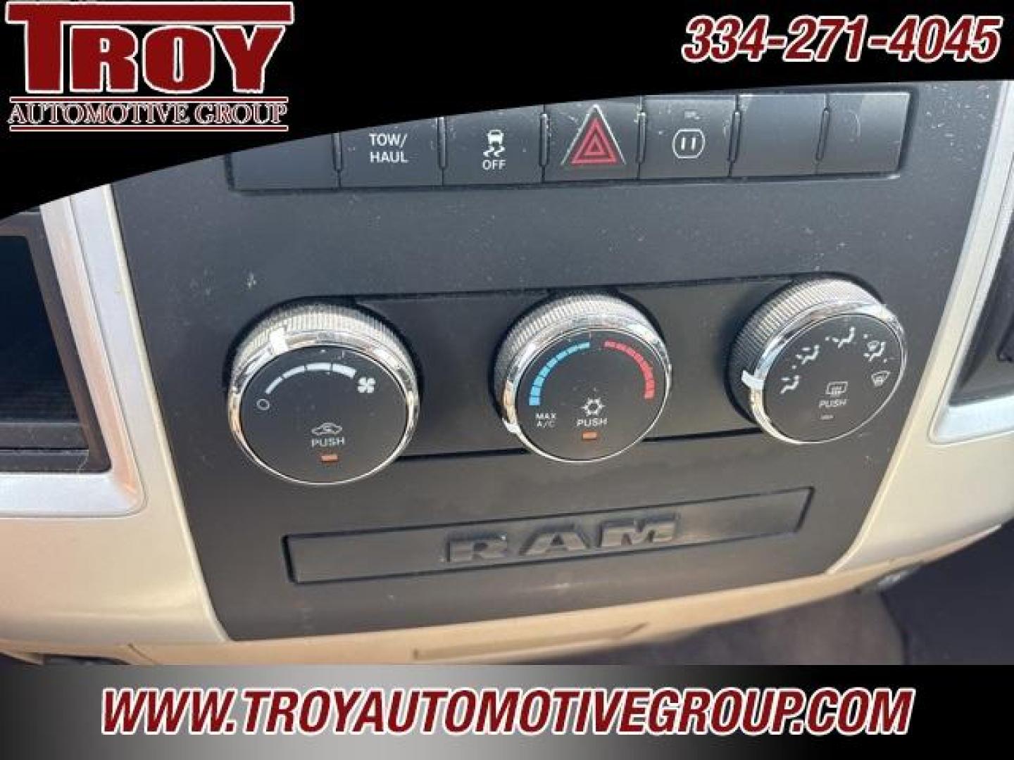 2012 Deep Cherry Red Crystal Pearlcoat /Brown Ram 1500 Big Horn (1C6RD6LT4CS) with an HEMI 5.7L V8 Multi Displacement VVT engine, Automatic transmission, located at 6812 Atlanta Hwy, Montgomery, AL, 36117, (334) 271-4045, 32.382118, -86.178673 - Photo#48