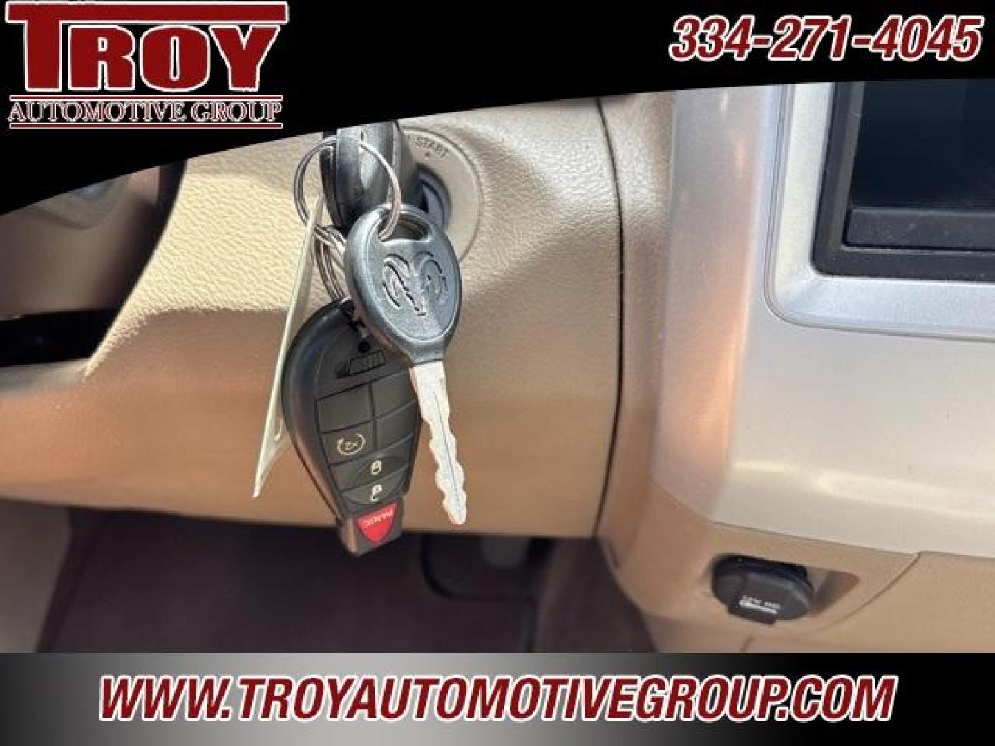 2012 Deep Cherry Red Crystal Pearlcoat /Brown Ram 1500 Big Horn (1C6RD6LT4CS) with an HEMI 5.7L V8 Multi Displacement VVT engine, Automatic transmission, located at 6812 Atlanta Hwy, Montgomery, AL, 36117, (334) 271-4045, 32.382118, -86.178673 - Photo#49
