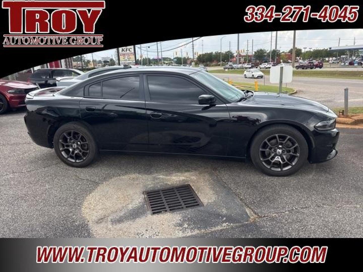 2018 Pitch Black Clearcoat /Black Dodge Charger GT (2C3CDXJG5JH) with an 3.6L V6 24V VVT engine, Automatic transmission, located at 6812 Atlanta Hwy, Montgomery, AL, 36117, (334) 271-4045, 32.382118, -86.178673 - Leather Interior!!<br>Heated/Cooled Seats!!<br>Navigation!! - Photo#2