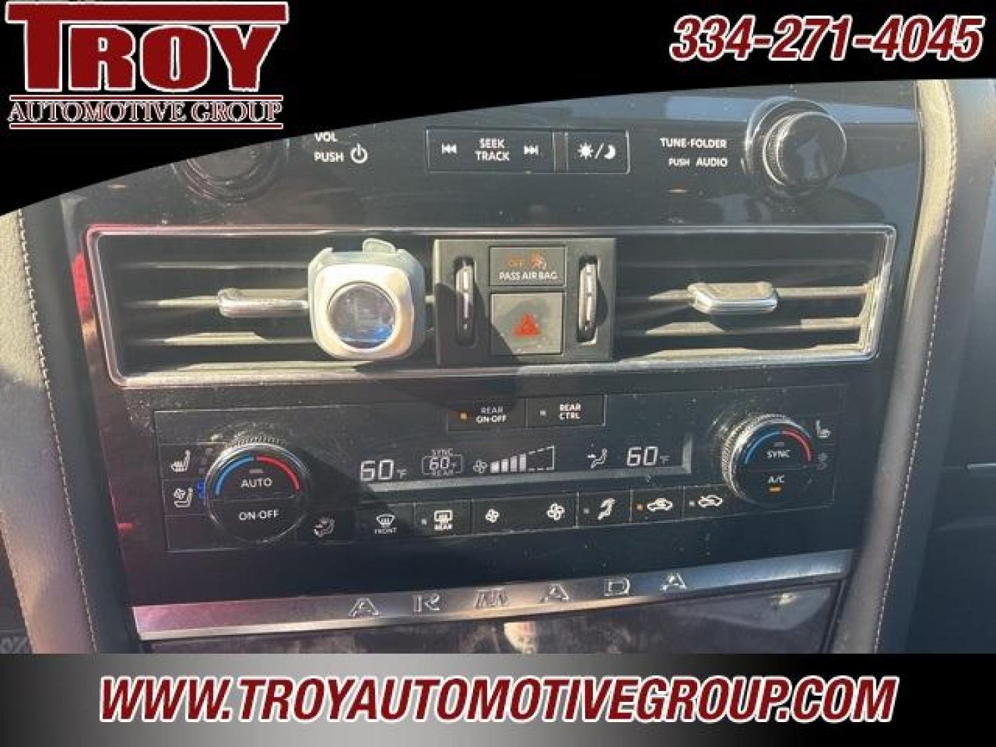 2021 Coulis Red Pearl /Black Nissan Armada Platinum (JN8AY2DA1M9) with an 5.6L V8 DOHC 32V LEV3-ULEV125 400hp engine, Automatic transmission, located at 6812 Atlanta Hwy, Montgomery, AL, 36117, (334) 271-4045, 32.382118, -86.178673 - Recent Arrival!<br><br>Coulis Red Pearl 2021 Nissan Armada Platinum RWD 5.6L V8 DOHC 32V LEV3-ULEV125 400hp 7-Speed Automatic<br><br>Financing Available---Top Value for Trades. - Photo#41