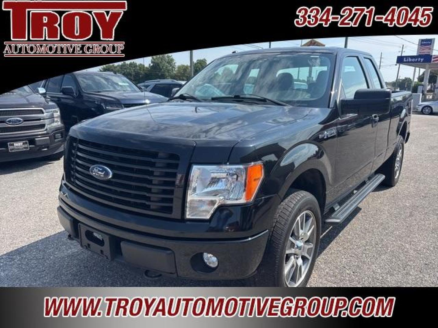 2014 Tuxedo Black Metallic /Black Ford F-150 STX (1FTFX1EF9EF) with an 5.0L V8 FFV engine, Automatic transmission, located at 6812 Atlanta Hwy, Montgomery, AL, 36117, (334) 271-4045, 32.382118, -86.178673 - 1-Owner!!<br>20 Premium Wheels!!<br>Tow Package!! - Photo#4
