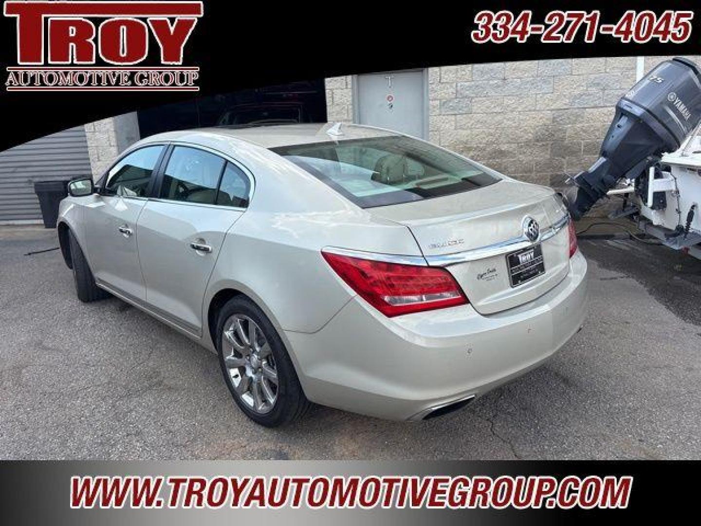 2014 Champagne Silver Metallic /Light Neutral Buick LaCrosse Leather Group (1G4GB5G30EF) with an 3.6L V6 E85 Flex Fuel SIDI DOHC VVT engine, Automatic transmission, located at 6812 Atlanta Hwy, Montgomery, AL, 36117, (334) 271-4045, 32.382118, -86.178673 - Power Sunroof!!<br>Bose Premium Sound System!!<br>2-Master Remote Start Keys!!<br>Navigation!! - Photo#5