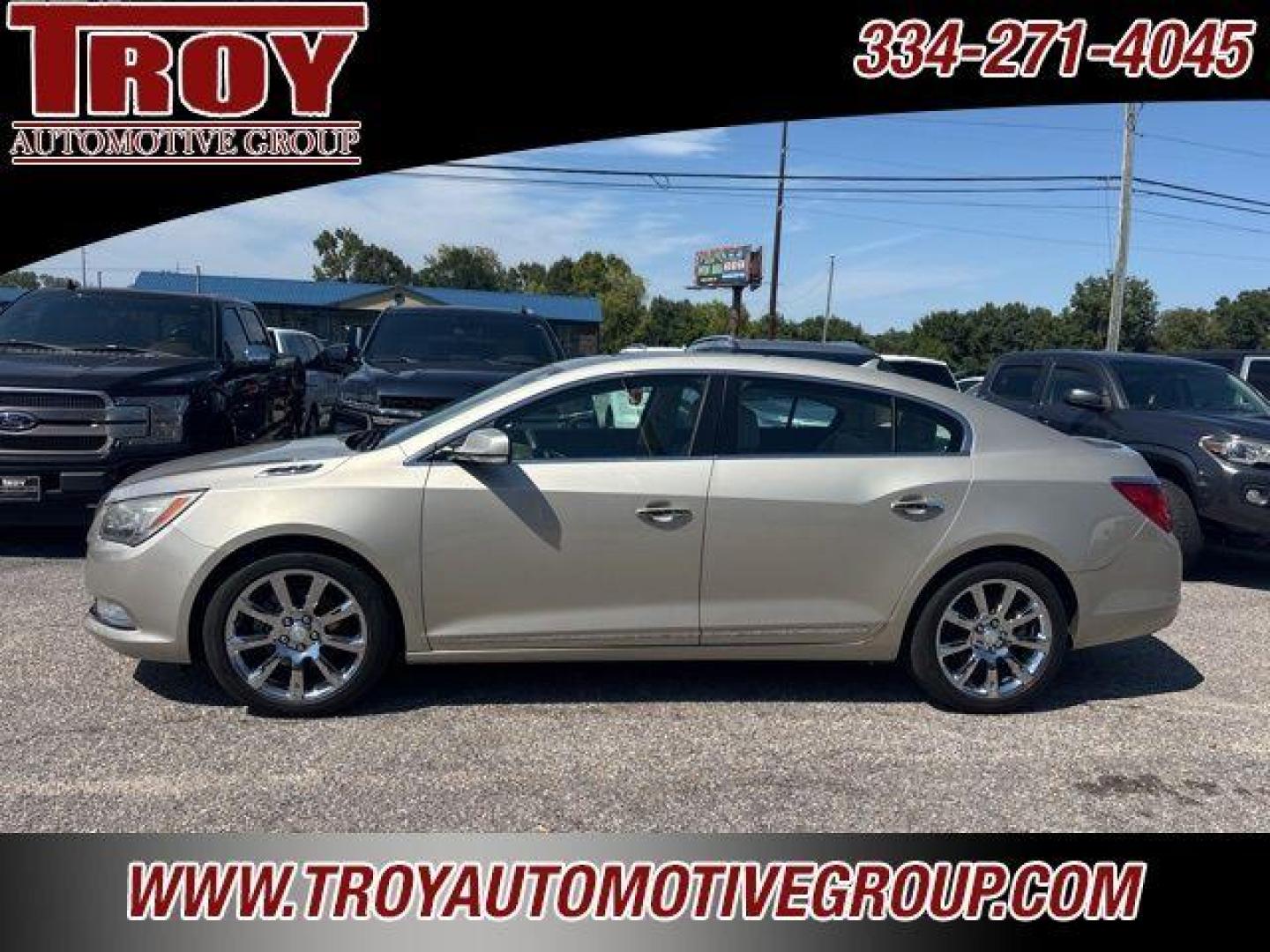 2014 Champagne Silver Metallic /Light Neutral Buick LaCrosse Leather Group (1G4GB5G30EF) with an 3.6L V6 E85 Flex Fuel SIDI DOHC VVT engine, Automatic transmission, located at 6812 Atlanta Hwy, Montgomery, AL, 36117, (334) 271-4045, 32.382118, -86.178673 - Power Sunroof!!<br>Bose Premium Sound System!!<br>2-Master Remote Start Keys!!<br>Navigation!! - Photo#45