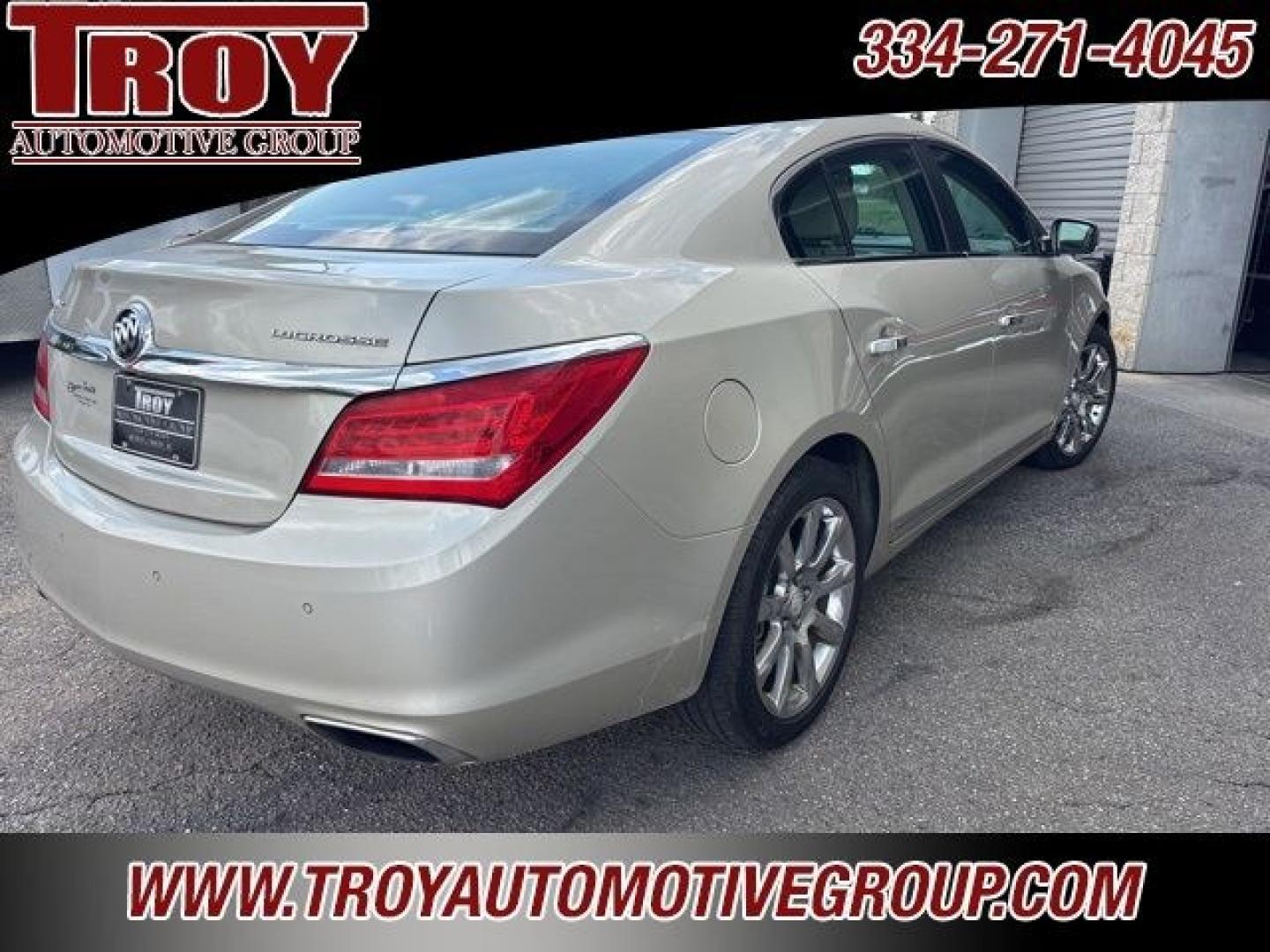 2014 Champagne Silver Metallic /Light Neutral Buick LaCrosse Leather Group (1G4GB5G30EF) with an 3.6L V6 E85 Flex Fuel SIDI DOHC VVT engine, Automatic transmission, located at 6812 Atlanta Hwy, Montgomery, AL, 36117, (334) 271-4045, 32.382118, -86.178673 - Power Sunroof!!<br>Bose Premium Sound System!!<br>2-Master Remote Start Keys!!<br>Navigation!!- Photo#8
