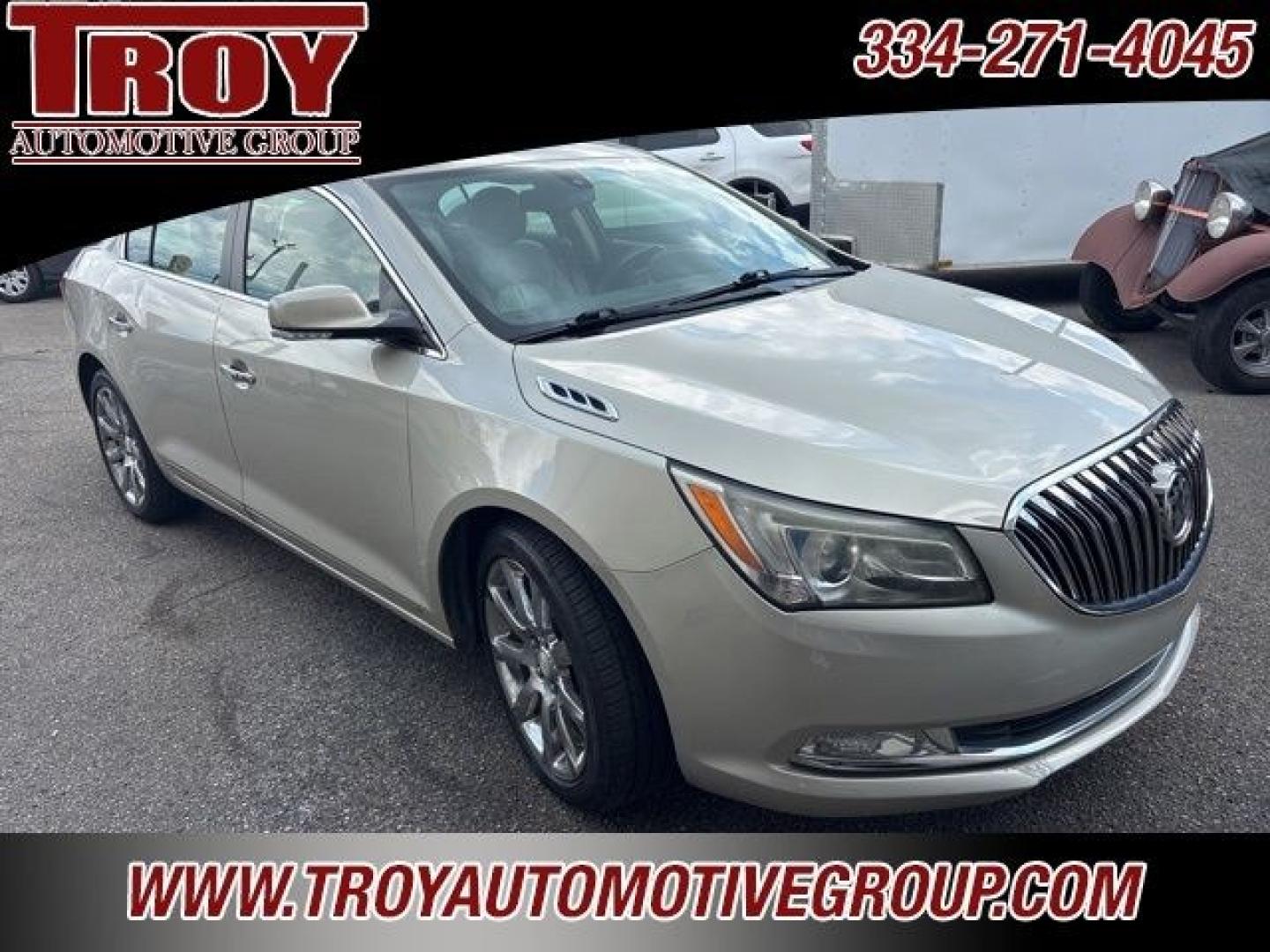 2014 Champagne Silver Metallic /Light Neutral Buick LaCrosse Leather Group (1G4GB5G30EF) with an 3.6L V6 E85 Flex Fuel SIDI DOHC VVT engine, Automatic transmission, located at 6812 Atlanta Hwy, Montgomery, AL, 36117, (334) 271-4045, 32.382118, -86.178673 - Power Sunroof!!<br>Bose Premium Sound System!!<br>2-Master Remote Start Keys!!<br>Navigation!!- Photo#9