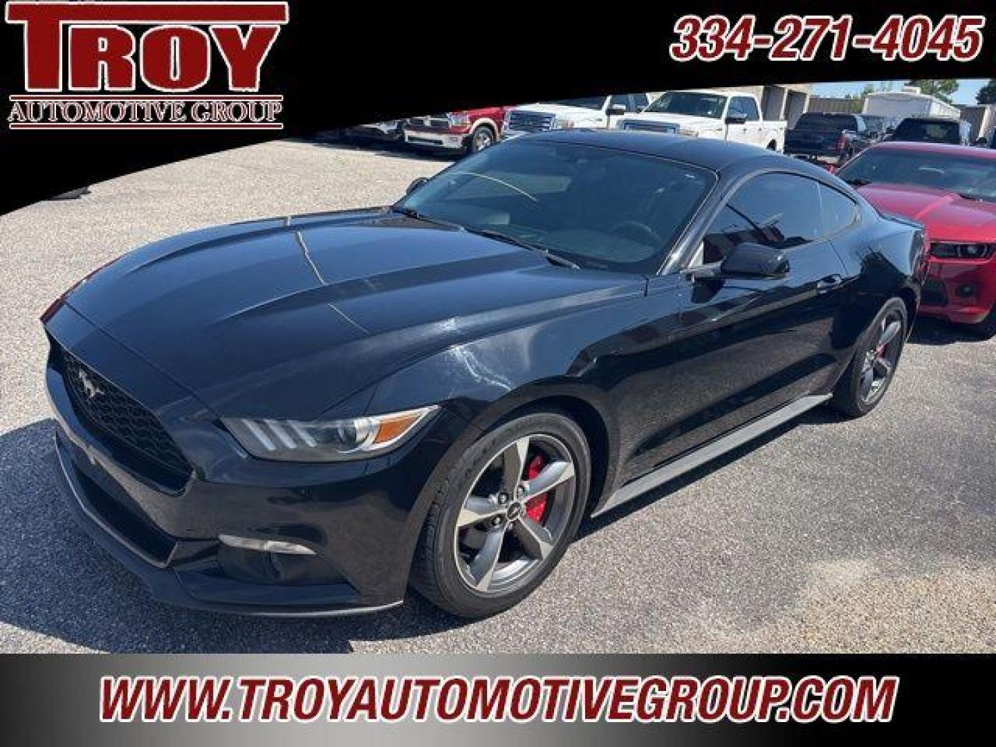 2016 Shadow Black /Ebony Ford Mustang EcoBoost Premium (1FA6P8TH9G5) with an EcoBoost 2.3L I4 GTDi DOHC Turbocharged VCT engine, Automatic transmission, located at 6812 Atlanta Hwy, Montgomery, AL, 36117, (334) 271-4045, 32.382118, -86.178673 - Recent Arrival!<br>Leather Interior!!<br>Shaker Sound System!!<br>Heated/Cooled Seats!!<br>2-Master Keys w/Remote Start!!<br><br>Shadow Black 2016 Ford Mustang EcoBoost Premium RWD EcoBoost 2.3L I4 GTDi DOHC Turbocharged VCT 6-Speed Automatic with Select-Shift<br><br>Financing Available---Top Value - Photo#6