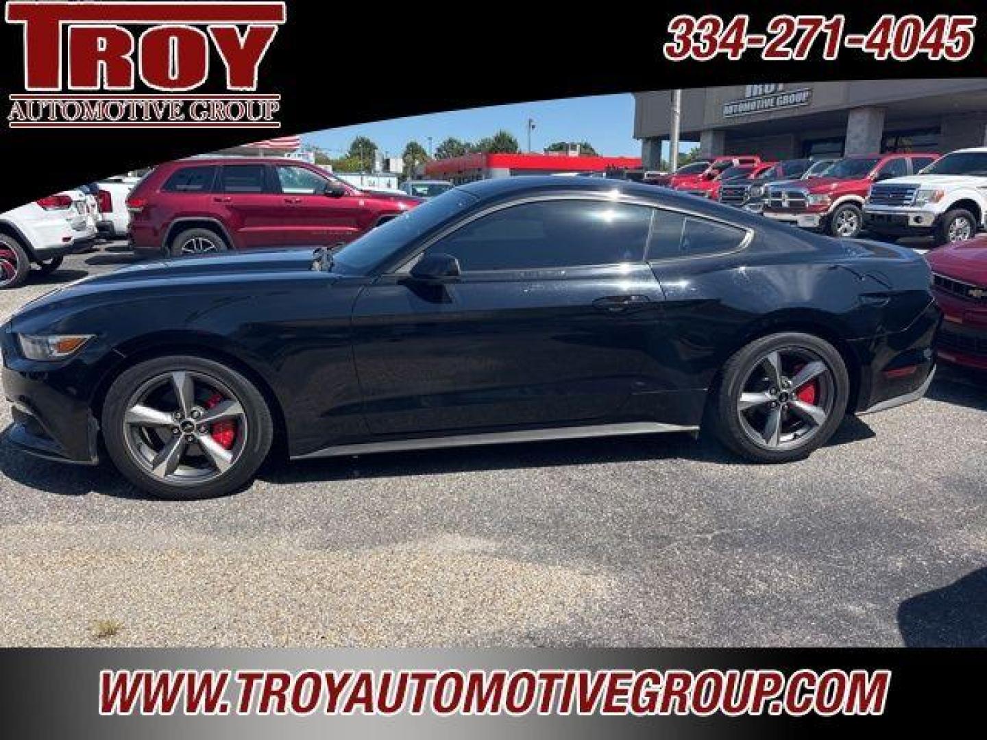 2016 Shadow Black /Ebony Ford Mustang EcoBoost Premium (1FA6P8TH9G5) with an EcoBoost 2.3L I4 GTDi DOHC Turbocharged VCT engine, Automatic transmission, located at 6812 Atlanta Hwy, Montgomery, AL, 36117, (334) 271-4045, 32.382118, -86.178673 - Recent Arrival!<br>Leather Interior!!<br>Shaker Sound System!!<br>Heated/Cooled Seats!!<br>2-Master Keys w/Remote Start!!<br><br>Shadow Black 2016 Ford Mustang EcoBoost Premium RWD EcoBoost 2.3L I4 GTDi DOHC Turbocharged VCT 6-Speed Automatic with Select-Shift<br><br>Financing Available---Top Value - Photo#7
