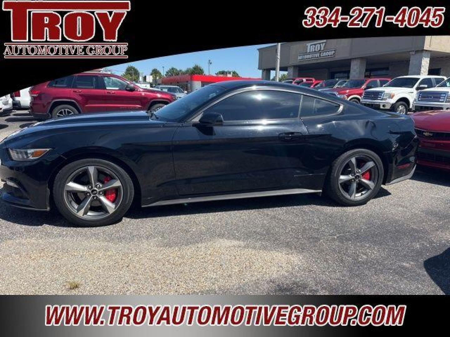 2016 Shadow Black /Ebony Ford Mustang EcoBoost Premium (1FA6P8TH9G5) with an EcoBoost 2.3L I4 GTDi DOHC Turbocharged VCT engine, Automatic transmission, located at 6812 Atlanta Hwy, Montgomery, AL, 36117, (334) 271-4045, 32.382118, -86.178673 - Recent Arrival!<br>Leather Interior!!<br>Shaker Sound System!!<br>Heated/Cooled Seats!!<br>2-Master Keys w/Remote Start!!<br><br>Shadow Black 2016 Ford Mustang EcoBoost Premium RWD EcoBoost 2.3L I4 GTDi DOHC Turbocharged VCT 6-Speed Automatic with Select-Shift<br><br>Financing Available---Top Value - Photo#8