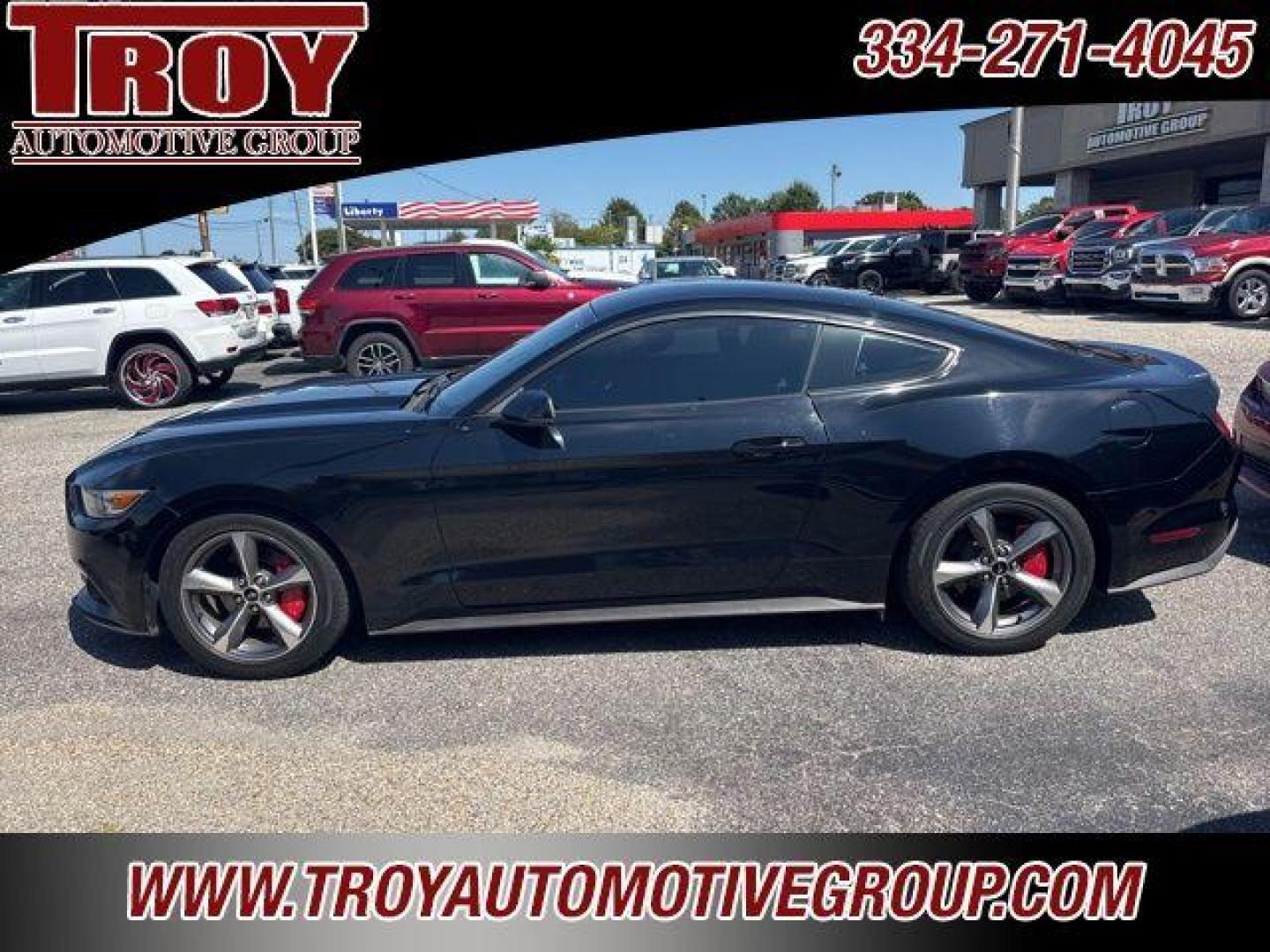 2016 Shadow Black /Ebony Ford Mustang EcoBoost Premium (1FA6P8TH9G5) with an EcoBoost 2.3L I4 GTDi DOHC Turbocharged VCT engine, Automatic transmission, located at 6812 Atlanta Hwy, Montgomery, AL, 36117, (334) 271-4045, 32.382118, -86.178673 - Recent Arrival!<br>Leather Interior!!<br>Shaker Sound System!!<br>Heated/Cooled Seats!!<br>2-Master Keys w/Remote Start!!<br><br>Shadow Black 2016 Ford Mustang EcoBoost Premium RWD EcoBoost 2.3L I4 GTDi DOHC Turbocharged VCT 6-Speed Automatic with Select-Shift<br><br>Financing Available---Top Value - Photo#9