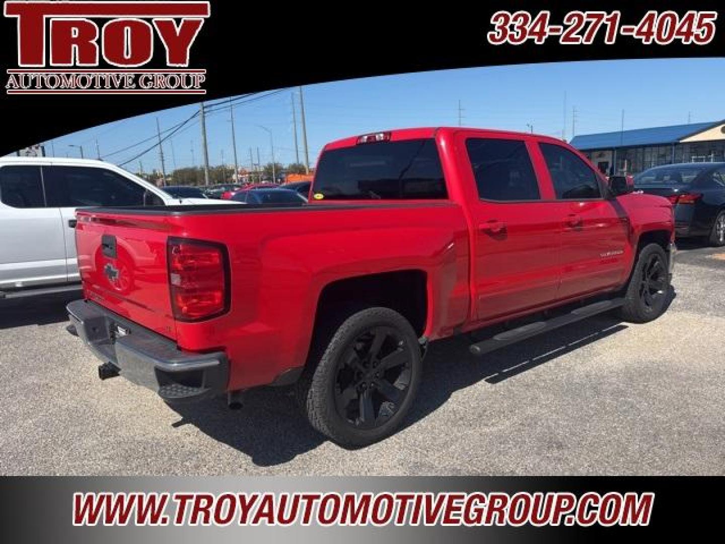 2017 Red Hot /Cocoa/Dune Chevrolet Silverado 1500 LT (3GCPCREC7HG) with an EcoTec3 5.3L V8 engine, Automatic transmission, located at 6812 Atlanta Hwy, Montgomery, AL, 36117, (334) 271-4045, 32.382118, -86.178673 - Navigation!!!<br>22 Premium Wheels!!<br>Power Driver Seat!!<br>Spray N Bedl Liiner!!<br>Red Hot 2017 Chevrolet Silverado 1500 LT RWD LT1 EcoTec3 5.3L V8 6-Speed Automatic Electronic with Overdrive<br><br>Financing Available---Top Value for Trades.<br><br>Odometer is 4165 miles below market average!< - Photo#3