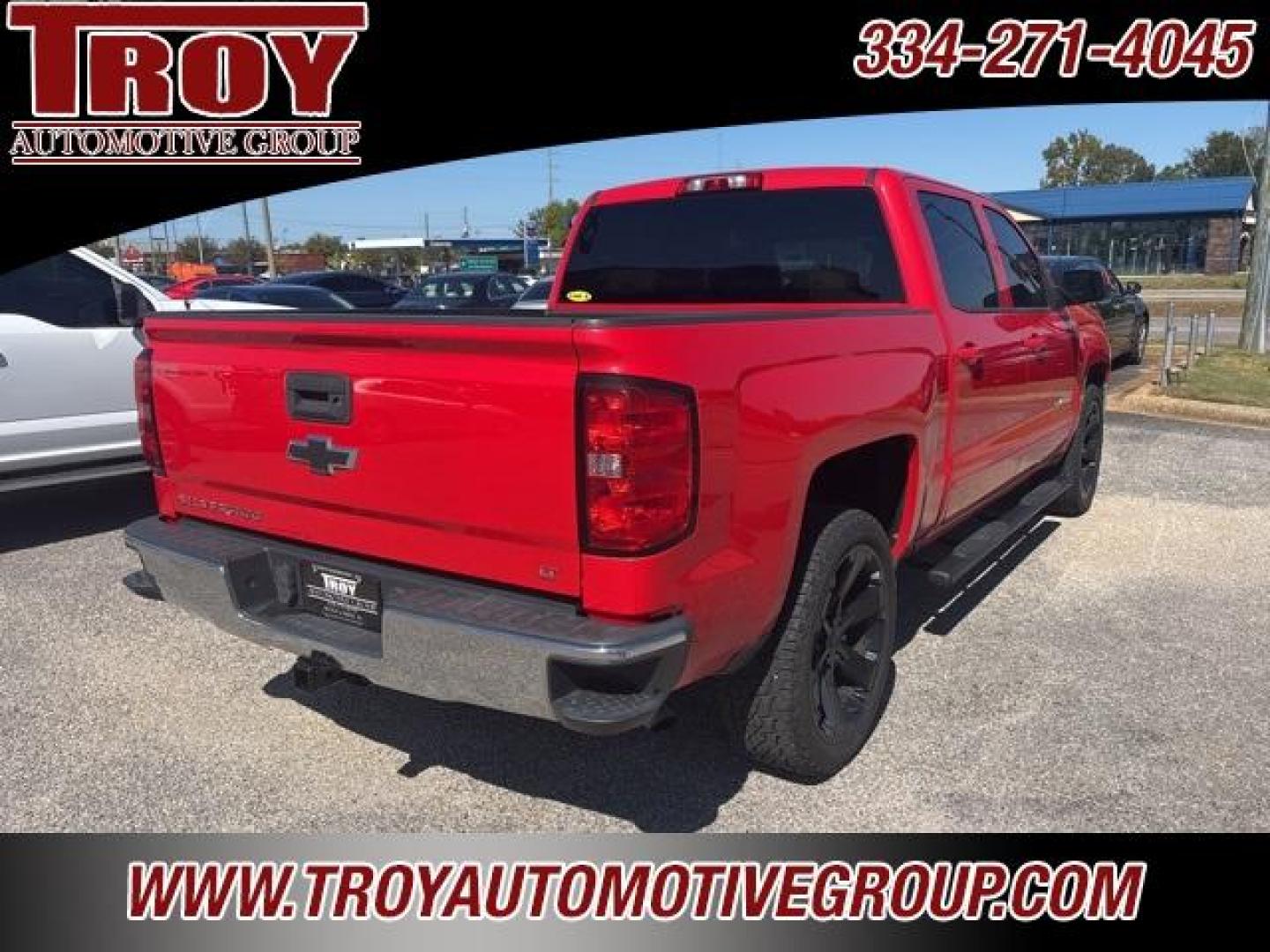 2017 Red Hot /Cocoa/Dune Chevrolet Silverado 1500 LT (3GCPCREC7HG) with an EcoTec3 5.3L V8 engine, Automatic transmission, located at 6812 Atlanta Hwy, Montgomery, AL, 36117, (334) 271-4045, 32.382118, -86.178673 - Navigation!!!<br>22 Premium Wheels!!<br>Power Driver Seat!!<br>Spray N Bedl Liiner!!<br>Red Hot 2017 Chevrolet Silverado 1500 LT RWD LT1 EcoTec3 5.3L V8 6-Speed Automatic Electronic with Overdrive<br><br>Financing Available---Top Value for Trades.<br><br>Odometer is 4165 miles below market average!< - Photo#4