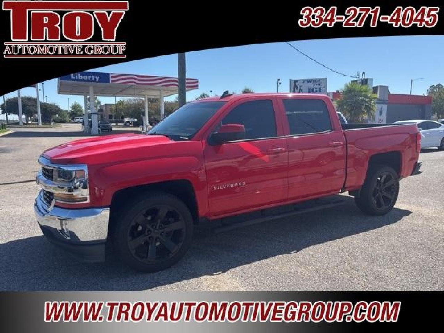 2017 Red Hot /Cocoa/Dune Chevrolet Silverado 1500 LT (3GCPCREC7HG) with an EcoTec3 5.3L V8 engine, Automatic transmission, located at 6812 Atlanta Hwy, Montgomery, AL, 36117, (334) 271-4045, 32.382118, -86.178673 - Navigation!!!<br>22 Premium Wheels!!<br>Power Driver Seat!!<br>Spray N Bedl Liiner!!<br>Red Hot 2017 Chevrolet Silverado 1500 LT RWD LT1 EcoTec3 5.3L V8 6-Speed Automatic Electronic with Overdrive<br><br>Financing Available---Top Value for Trades.<br><br>Odometer is 4165 miles below market average!< - Photo#8