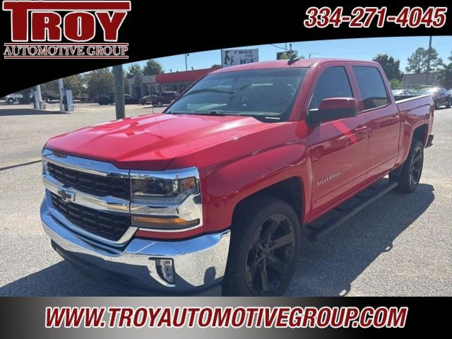 2017 Red Hot /Cocoa/Dune Chevrolet Silverado 1500 LT (3GCPCREC7HG) with an EcoTec3 5.3L V8 engine, Automatic transmission, located at 6812 Atlanta Hwy, Montgomery, AL, 36117, (334) 271-4045, 32.382118, -86.178673 - Navigation!!!<br>22 Premium Wheels!!<br>Power Driver Seat!!<br>Spray N Bedl Liiner!!<br>Red Hot 2017 Chevrolet Silverado 1500 LT RWD LT1 EcoTec3 5.3L V8 6-Speed Automatic Electronic with Overdrive<br><br>Financing Available---Top Value for Trades.<br><br>Odometer is 4165 miles below market average!< - Photo#9