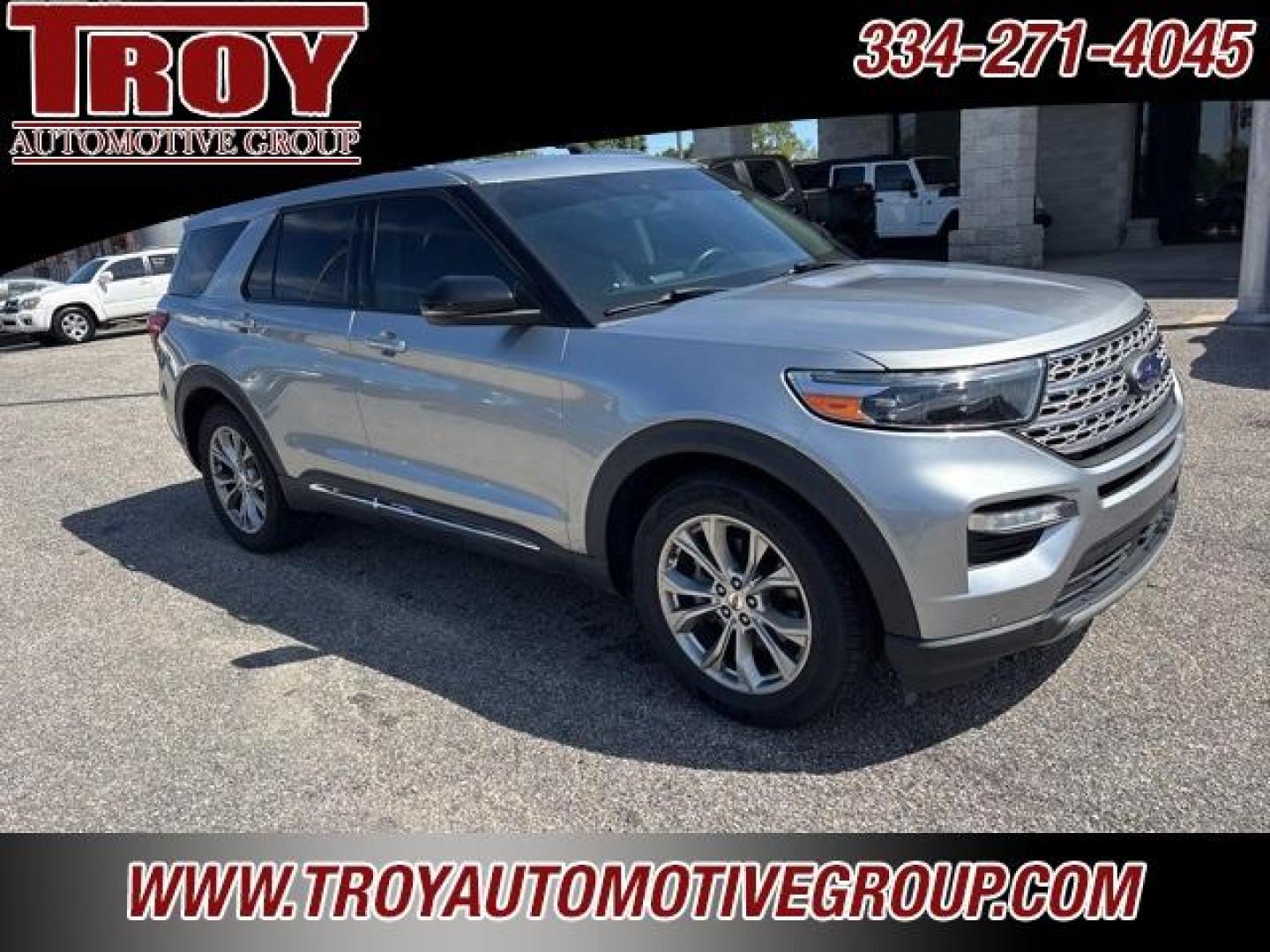 2021 Silver /Ebony With Light Slate Uppers Ford Explorer Limited (1FMSK7FH0MG) with an 2.3L EcoBoost I-4 engine, Automatic transmission, located at 6812 Atlanta Hwy, Montgomery, AL, 36117, (334) 271-4045, 32.382118, -86.178673 - 1-Owner!!<br>New Tires!!<br>Panoramic Sunroof!!<br><br>Silver 2021 Ford Explorer Limited RWD 2.3L EcoBoost I-4 10-Speed Automatic<br><br>Financing Available---Top Value for Trades.<br><br>21/28 City/Highway MPG - Photo#9