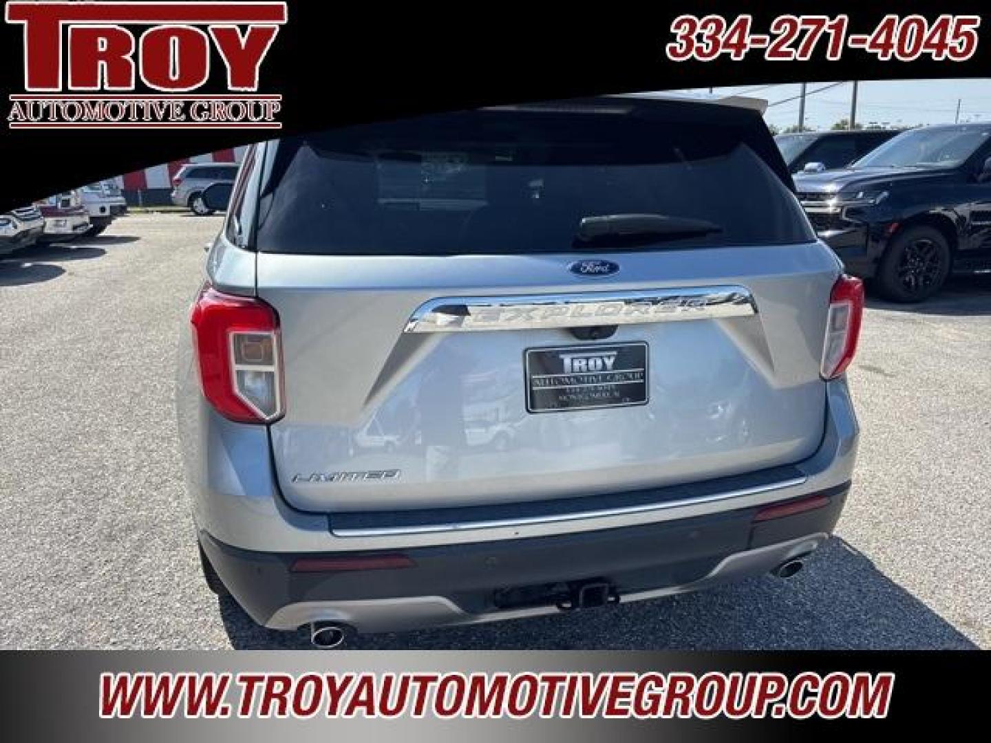 2021 Silver /Ebony With Light Slate Uppers Ford Explorer Limited (1FMSK7FH0MG) with an 2.3L EcoBoost I-4 engine, Automatic transmission, located at 6812 Atlanta Hwy, Montgomery, AL, 36117, (334) 271-4045, 32.382118, -86.178673 - 1-Owner!!<br>New Tires!!<br>Panoramic Sunroof!!<br><br>Silver 2021 Ford Explorer Limited RWD 2.3L EcoBoost I-4 10-Speed Automatic<br><br>Financing Available---Top Value for Trades.<br><br>21/28 City/Highway MPG - Photo#16