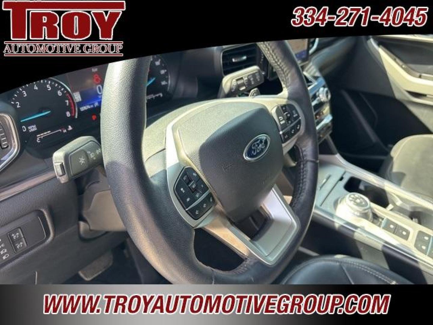 2021 Silver /Ebony With Light Slate Uppers Ford Explorer Limited (1FMSK7FH0MG) with an 2.3L EcoBoost I-4 engine, Automatic transmission, located at 6812 Atlanta Hwy, Montgomery, AL, 36117, (334) 271-4045, 32.382118, -86.178673 - 1-Owner!!<br>New Tires!!<br>Panoramic Sunroof!!<br><br>Silver 2021 Ford Explorer Limited RWD 2.3L EcoBoost I-4 10-Speed Automatic<br><br>Financing Available---Top Value for Trades.<br><br>21/28 City/Highway MPG - Photo#51
