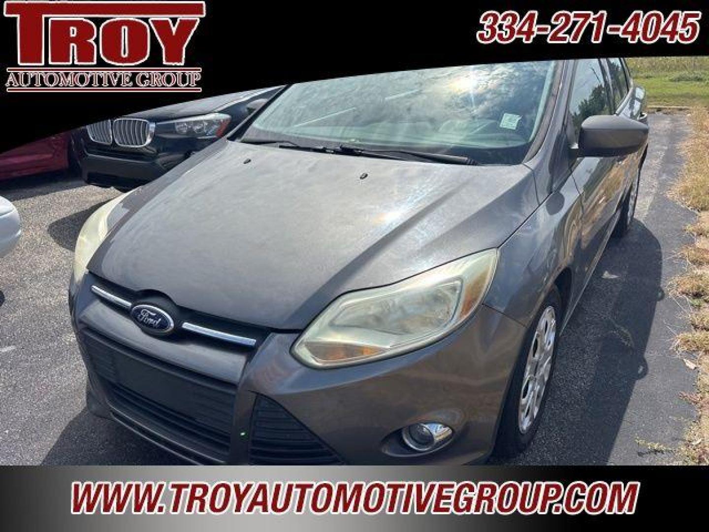 2012 Sterling Gray Metallic /Black Ford Focus SE (1FAHP3F23CL) with an 2.0L I4 DGI Flex Fuel Ti-VCT engine, Automatic transmission, located at 6812 Atlanta Hwy, Montgomery, AL, 36117, (334) 271-4045, 32.382118, -86.178673 - Recent Arrival!<br>1-Owner!!<br><br>Sterling Gray Metallic 2012 Ford Focus SE FWD 2.0L I4 DGI Flex Fuel Ti-VCT 6-Speed Automatic with Powershift<br><br>Financing Available---Top Value for Trades.<br><br>Odometer is 14185 miles below market average! 28/38 City/Highway MPG<br><br><br>Awards:<br> * Ca - Photo#2