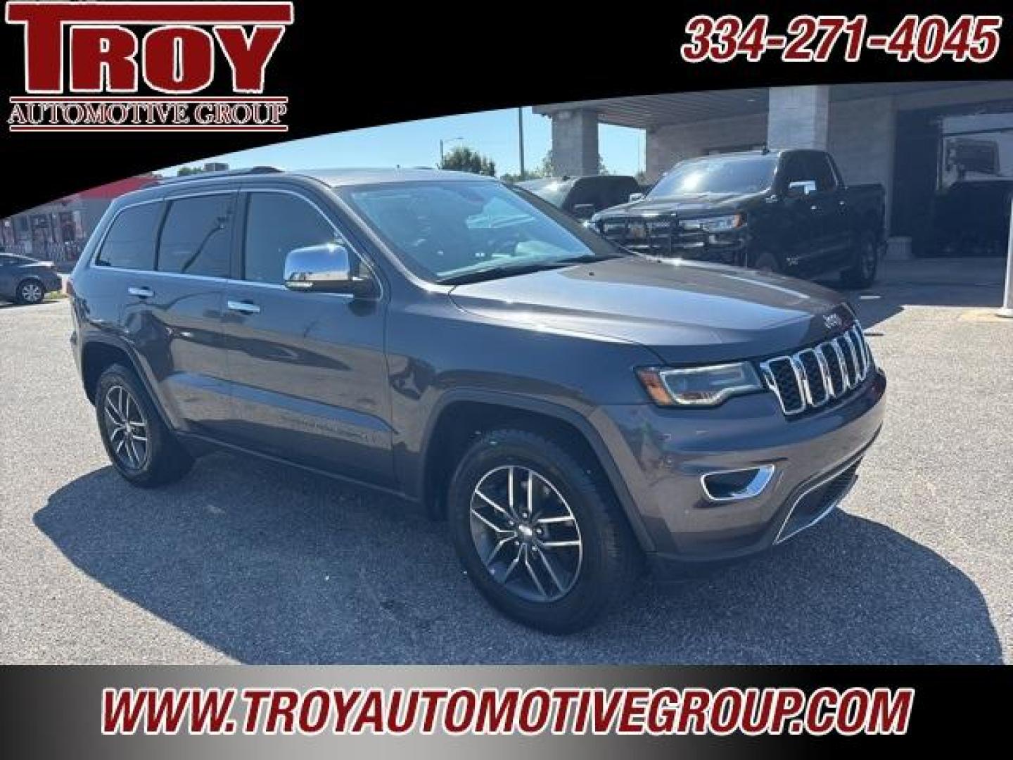2017 Granite Crystal Metallic Clearcoat /Black Jeep Grand Cherokee Limited (1C4RJEBG7HC) with an 3.6L V6 24V VVT engine, Automatic transmission, located at 6812 Atlanta Hwy, Montgomery, AL, 36117, (334) 271-4045, 32.382118, -86.178673 - Photo#7