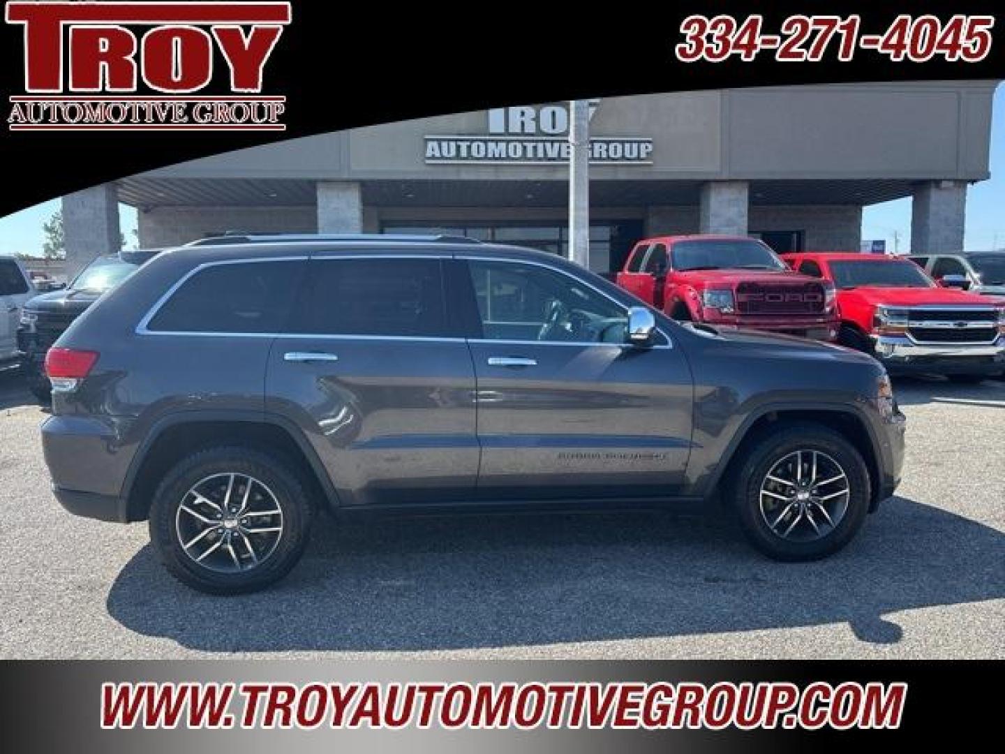 2017 Granite Crystal Metallic Clearcoat /Black Jeep Grand Cherokee Limited (1C4RJEBG7HC) with an 3.6L V6 24V VVT engine, Automatic transmission, located at 6812 Atlanta Hwy, Montgomery, AL, 36117, (334) 271-4045, 32.382118, -86.178673 - Photo#9