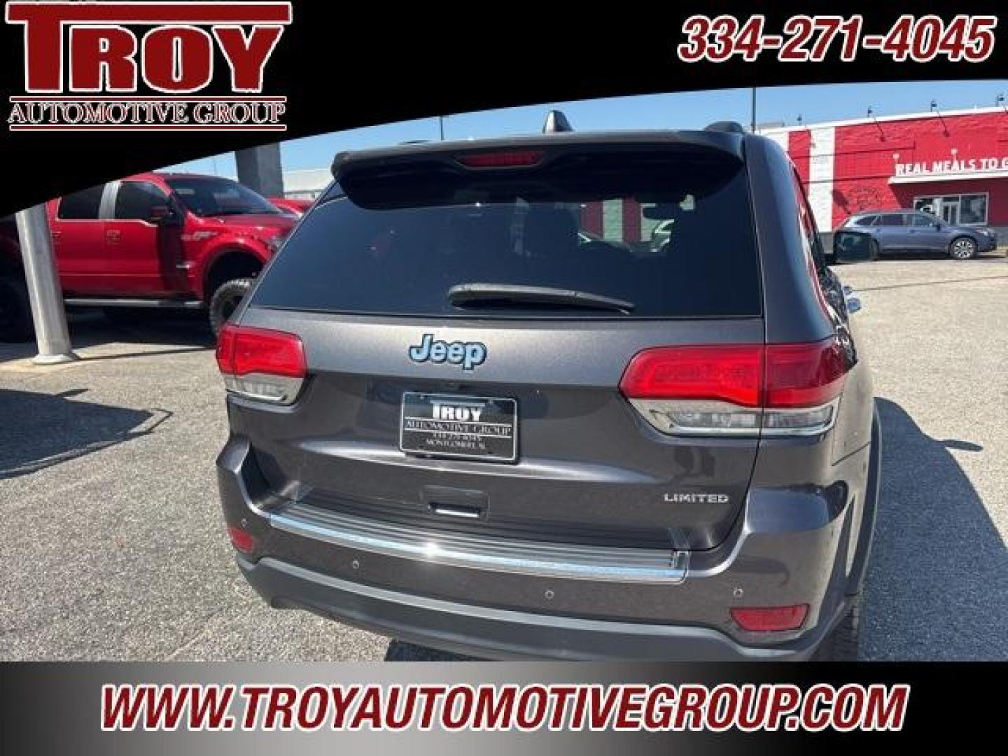 2017 Granite Crystal Metallic Clearcoat /Black Jeep Grand Cherokee Limited (1C4RJEBG7HC) with an 3.6L V6 24V VVT engine, Automatic transmission, located at 6812 Atlanta Hwy, Montgomery, AL, 36117, (334) 271-4045, 32.382118, -86.178673 - Photo#12