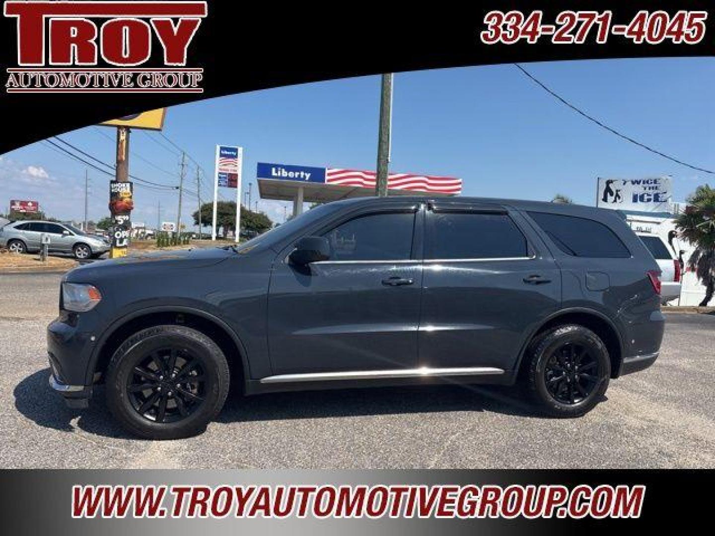2018 Bruiser Gray Clearcoat /Black Dodge Durango Police (1C4SDJFTXJC) with an HEMI 5.7L V8 Multi Displacement VVT engine, Automatic transmission, located at 6812 Atlanta Hwy, Montgomery, AL, 36117, (334) 271-4045, 32.382118, -86.178673 - Priced below KBB Fair Purchase Price!<br>Shes Got A HEMI!!<br>Tow Package!!<br><br>Bruiser Gray Clearcoat 2018 Dodge Durango Police AWD HEMI 5.7L V8 Multi Displacement VVT 8-Speed Automatic<br><br>Financing Available---Top Value for Trades. - Photo#0