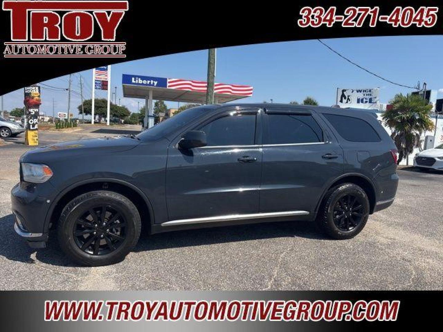 2018 Bruiser Gray Clearcoat /Black Dodge Durango Police (1C4SDJFTXJC) with an HEMI 5.7L V8 Multi Displacement VVT engine, Automatic transmission, located at 6812 Atlanta Hwy, Montgomery, AL, 36117, (334) 271-4045, 32.382118, -86.178673 - Priced below KBB Fair Purchase Price!<br>Shes Got A HEMI!!<br>Tow Package!!<br><br>Bruiser Gray Clearcoat 2018 Dodge Durango Police AWD HEMI 5.7L V8 Multi Displacement VVT 8-Speed Automatic<br><br>Financing Available---Top Value for Trades. - Photo#1
