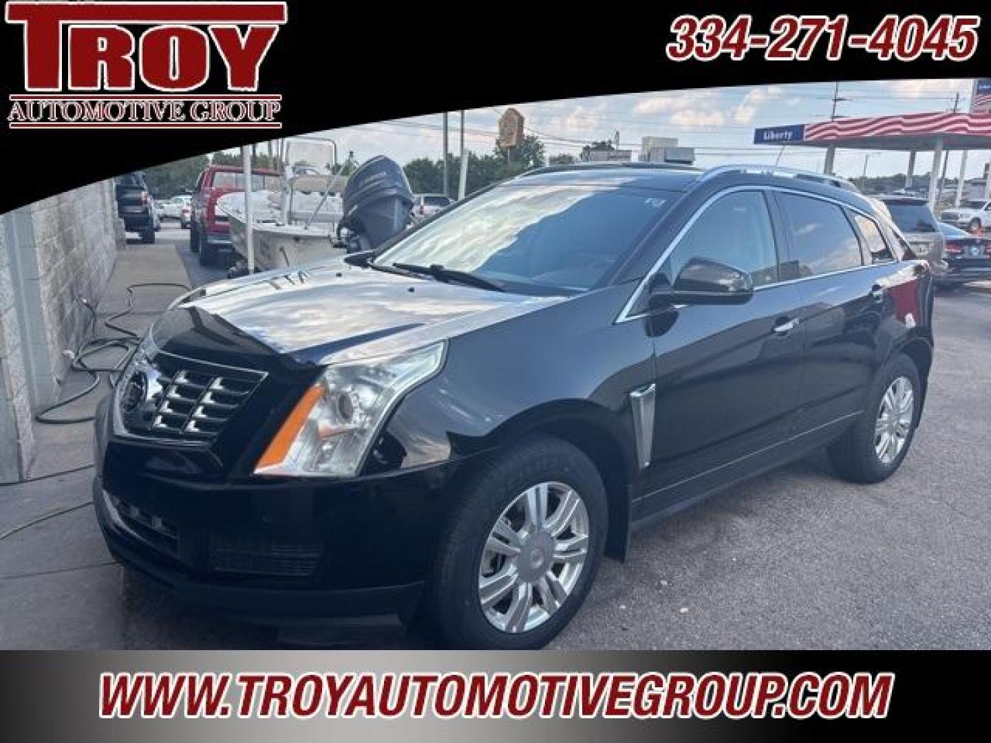 2015 Black Raven /Shale W/Brownstone Accents Cadillac SRX Luxury (3GYFNBE38FS) with an 3.6L V6 DGI DOHC VVT engine, Automatic transmission, located at 6812 Atlanta Hwy, Montgomery, AL, 36117, (334) 271-4045, 32.382118, -86.178673 - New Tires!!<br>Power Sunroof! - Photo#9