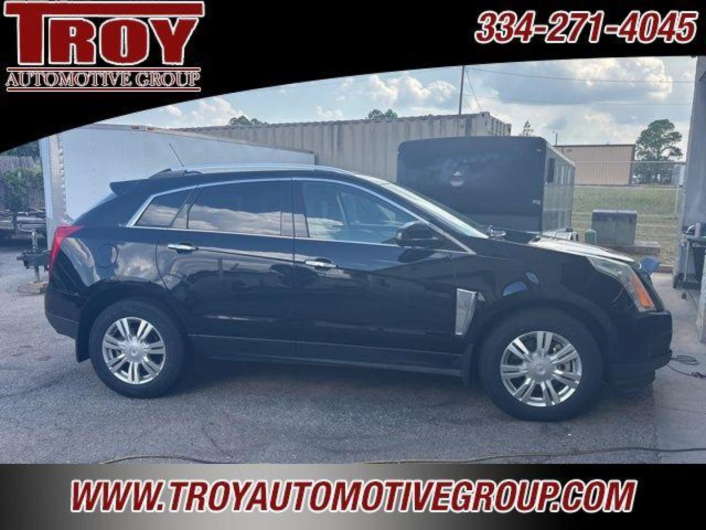 2015 Black Raven /Shale W/Brownstone Accents Cadillac SRX Luxury (3GYFNBE38FS) with an 3.6L V6 DGI DOHC VVT engine, Automatic transmission, located at 6812 Atlanta Hwy, Montgomery, AL, 36117, (334) 271-4045, 32.382118, -86.178673 - New Tires!!<br>Power Sunroof! - Photo#0