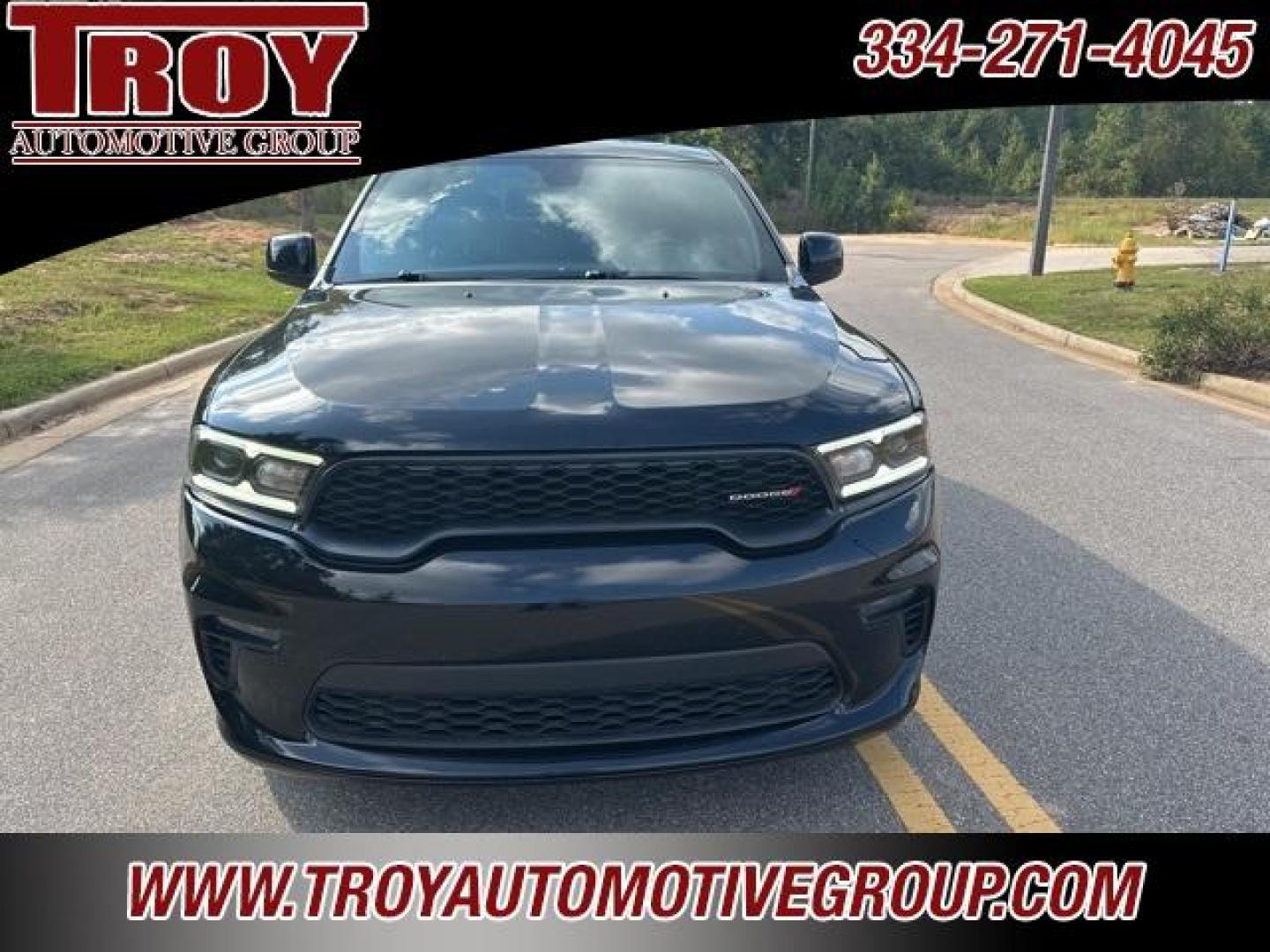 2021 DB Black Crystal Clearcoat /Black Dodge Durango GT (1C4RDHDG2MC) with an 3.6L V6 24V VVT engine, Automatic transmission, located at 6812 Atlanta Hwy, Montgomery, AL, 36117, (334) 271-4045, 32.382118, -86.178673 - DB Black Crystal Clearcoat 2021 Dodge Durango GT RWD 3.6L V6 24V VVT 8-Speed Automatic<br><br>Financing Available---Top Value for Trades.<br><br>19/26 City/Highway MPG - Photo#1
