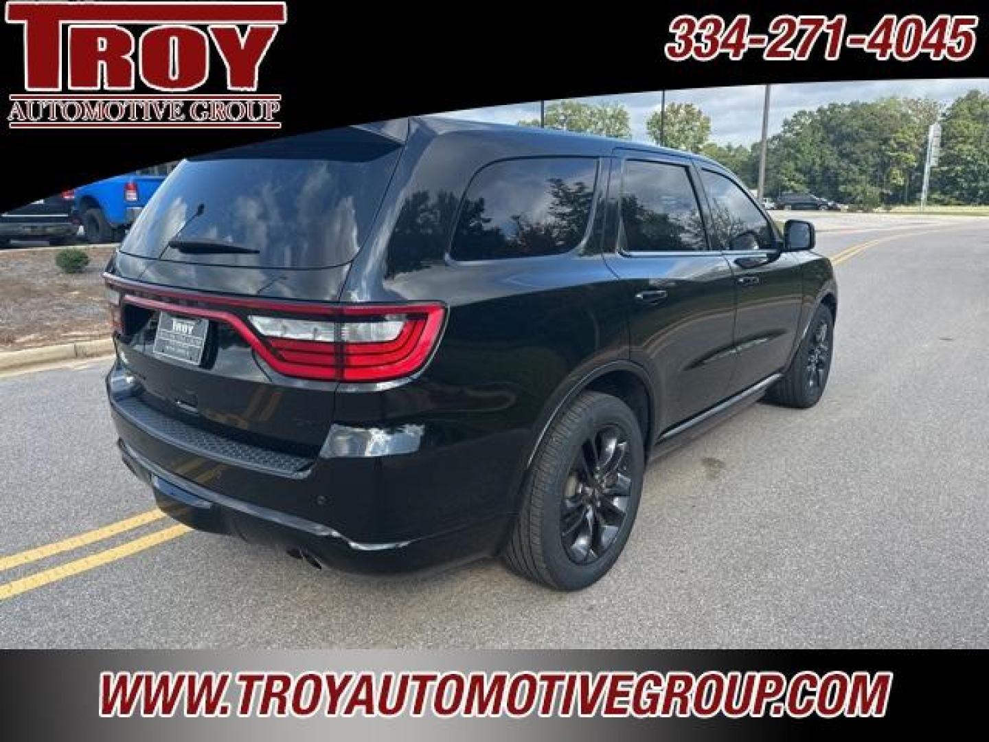 2021 DB Black Crystal Clearcoat /Black Dodge Durango GT (1C4RDHDG2MC) with an 3.6L V6 24V VVT engine, Automatic transmission, located at 6812 Atlanta Hwy, Montgomery, AL, 36117, (334) 271-4045, 32.382118, -86.178673 - DB Black Crystal Clearcoat 2021 Dodge Durango GT RWD 3.6L V6 24V VVT 8-Speed Automatic<br><br>Financing Available---Top Value for Trades.<br><br>19/26 City/Highway MPG - Photo#4