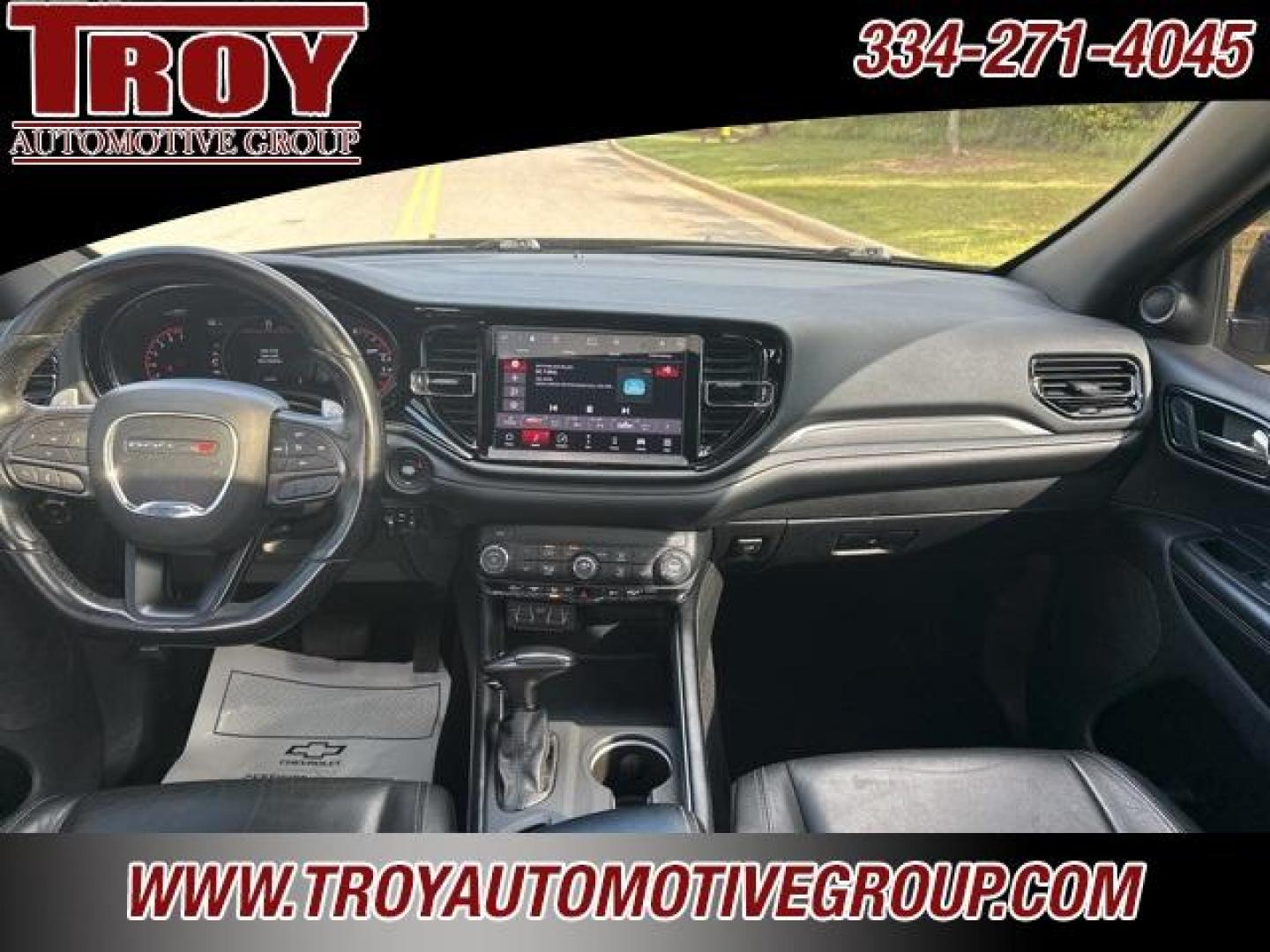 2021 DB Black Crystal Clearcoat /Black Dodge Durango GT (1C4RDHDG2MC) with an 3.6L V6 24V VVT engine, Automatic transmission, located at 6812 Atlanta Hwy, Montgomery, AL, 36117, (334) 271-4045, 32.382118, -86.178673 - DB Black Crystal Clearcoat 2021 Dodge Durango GT RWD 3.6L V6 24V VVT 8-Speed Automatic<br><br>Financing Available---Top Value for Trades.<br><br>19/26 City/Highway MPG - Photo#13