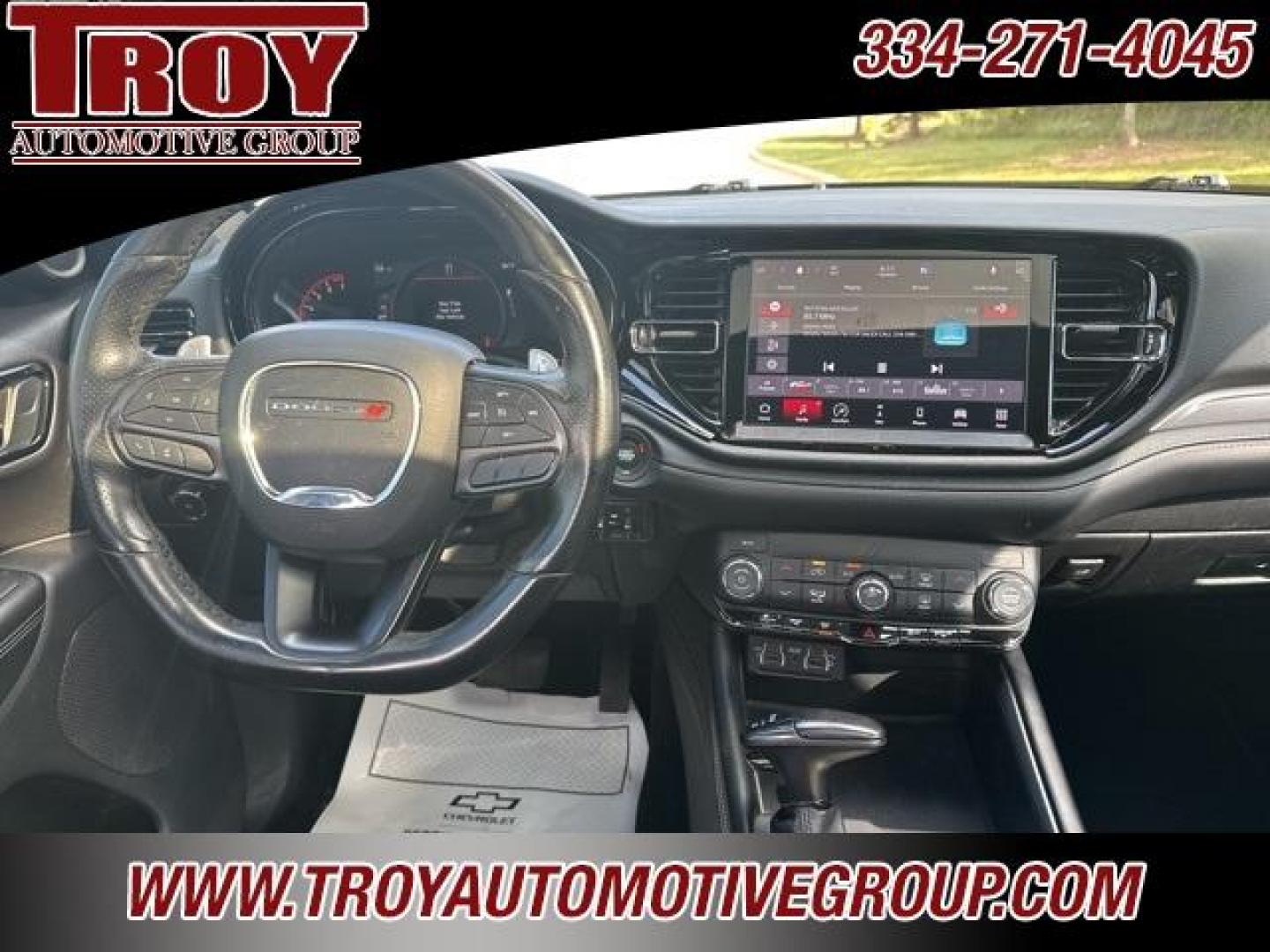 2021 DB Black Crystal Clearcoat /Black Dodge Durango GT (1C4RDHDG2MC) with an 3.6L V6 24V VVT engine, Automatic transmission, located at 6812 Atlanta Hwy, Montgomery, AL, 36117, (334) 271-4045, 32.382118, -86.178673 - DB Black Crystal Clearcoat 2021 Dodge Durango GT RWD 3.6L V6 24V VVT 8-Speed Automatic<br><br>Financing Available---Top Value for Trades.<br><br>19/26 City/Highway MPG - Photo#14