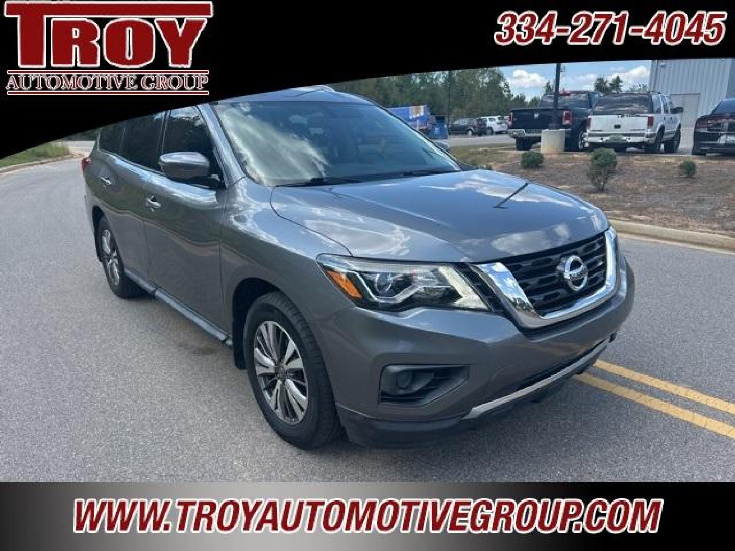 2020 Gun Metallic /Charcoal Nissan Pathfinder S (5N1DR2AN0LC) with an V6 engine, CVT transmission, located at 6812 Atlanta Hwy, Montgomery, AL, 36117, (334) 271-4045, 32.382118, -86.178673 - Gun Metallic 2020 Nissan Pathfinder S FWD V6 CVT with Xtronic<br><br>Financing Available---Top Value for Trades.<br><br>Odometer is 15953 miles below market average! 20/27 City/Highway MPG - Photo#2