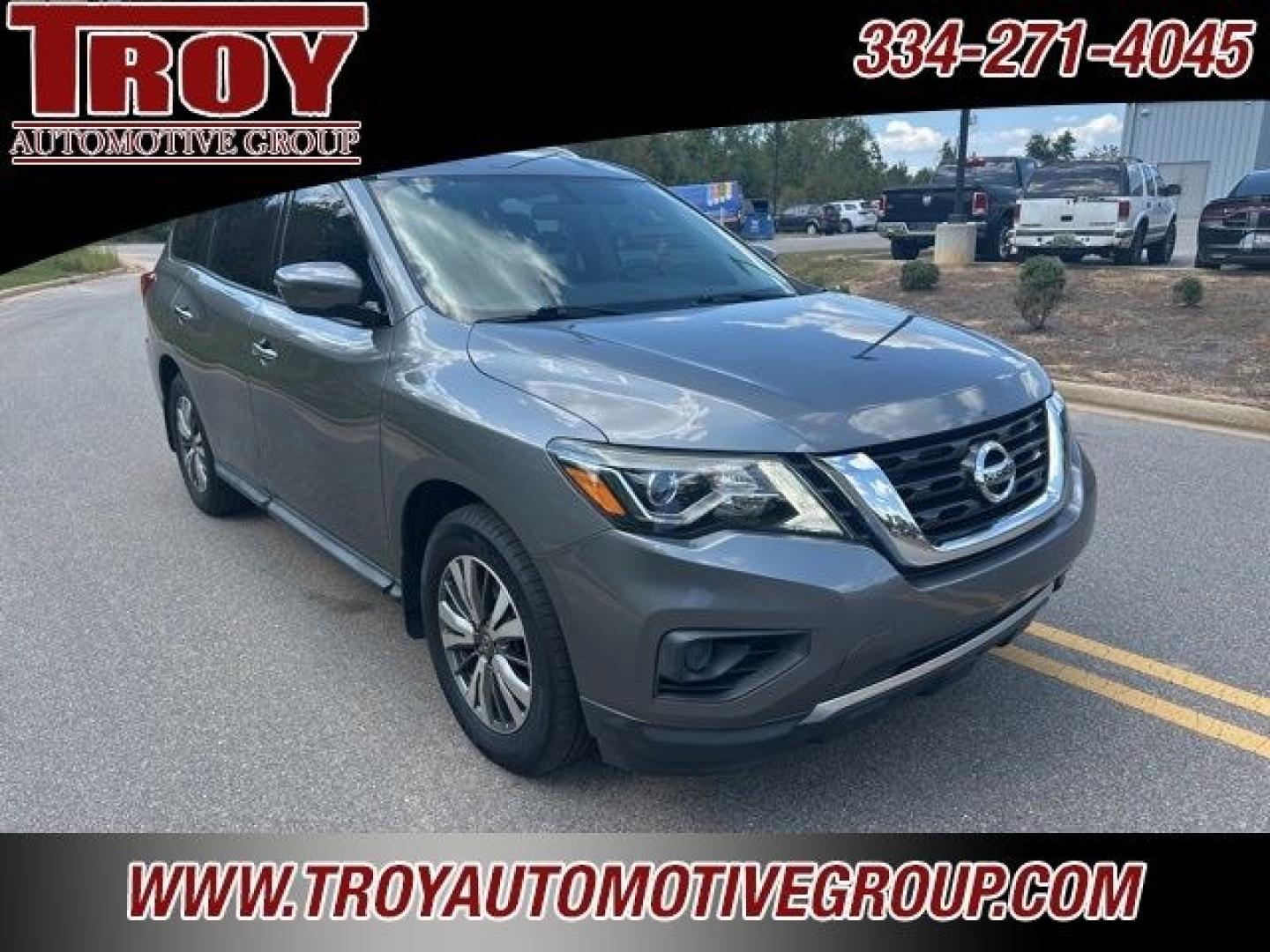 2020 Gun Metallic /Charcoal Nissan Pathfinder S (5N1DR2AN0LC) with an V6 engine, CVT transmission, located at 6812 Atlanta Hwy, Montgomery, AL, 36117, (334) 271-4045, 32.382118, -86.178673 - Gun Metallic 2020 Nissan Pathfinder S FWD V6 CVT with Xtronic<br><br>Financing Available---Top Value for Trades.<br><br>Odometer is 19127 miles below market average! 20/27 City/Highway MPG- Photo#2