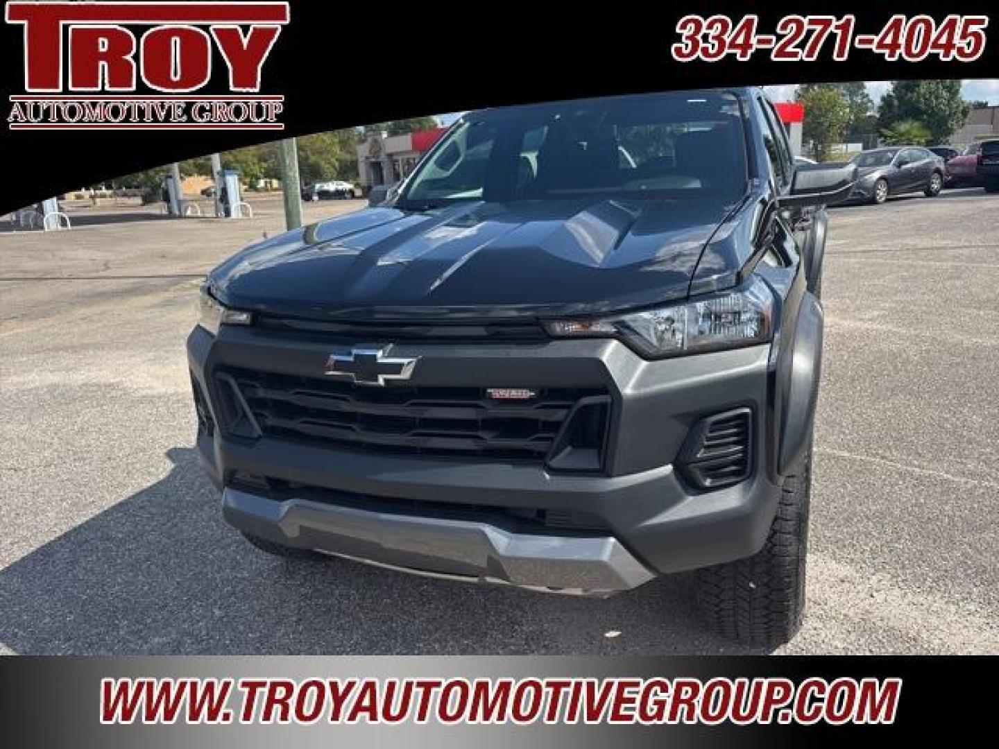2023 Black /Jet Black Chevrolet Colorado Trail Boss (1GCPTEEK8P1) with an 2.7L Turbo engine, Automatic transmission, located at 6812 Atlanta Hwy, Montgomery, AL, 36117, (334) 271-4045, 32.382118, -86.178673 - Priced below KBB Fair Purchase Price!<br><br>Black 2023 Chevrolet Colorado Trail Boss 4WD 2.7L Turbo 8-Speed Automatic<br><br>Financing Available---Top Value for Trades.<br><br>Odometer is 17028 miles below market average! - Photo#5
